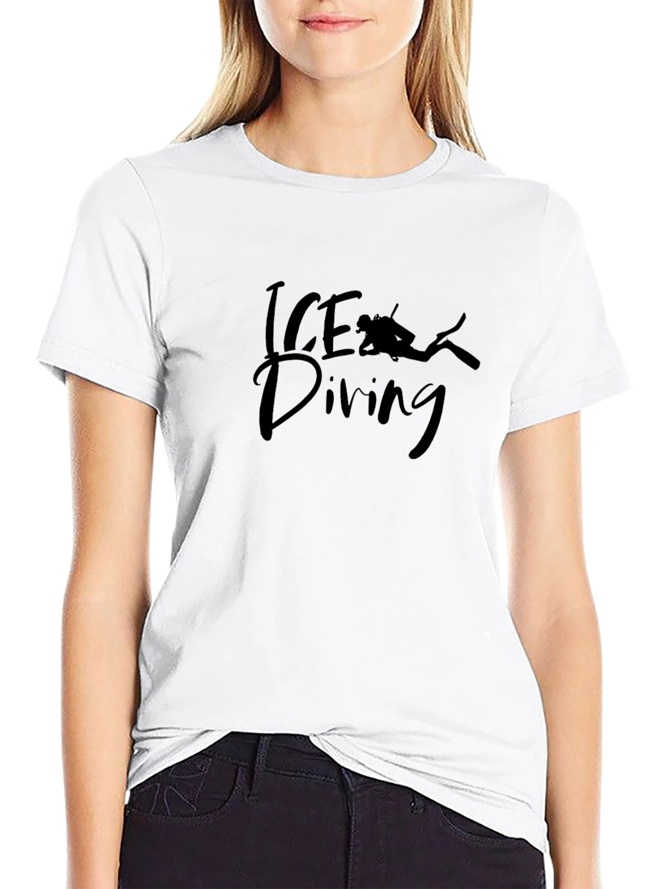 Ice Diving Graphic T-Shirt