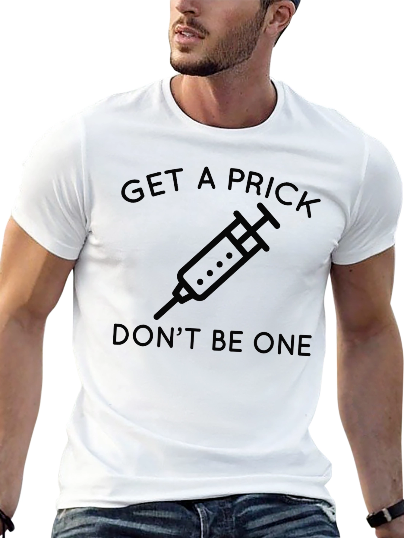 Get A Prick Shirt - Vaccination Humor Tee