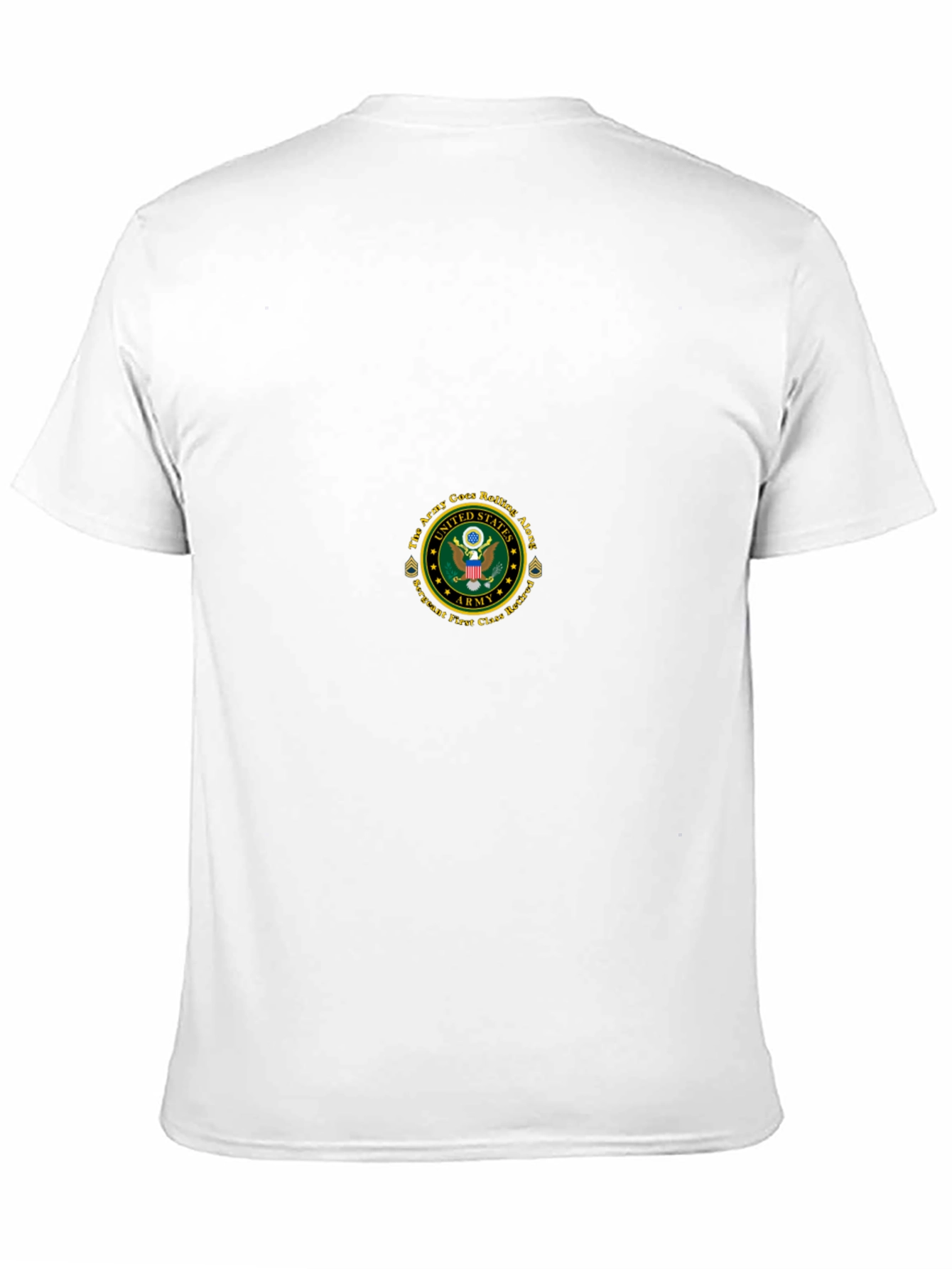 Army Veteran Black T-Shirt - Rolling Along