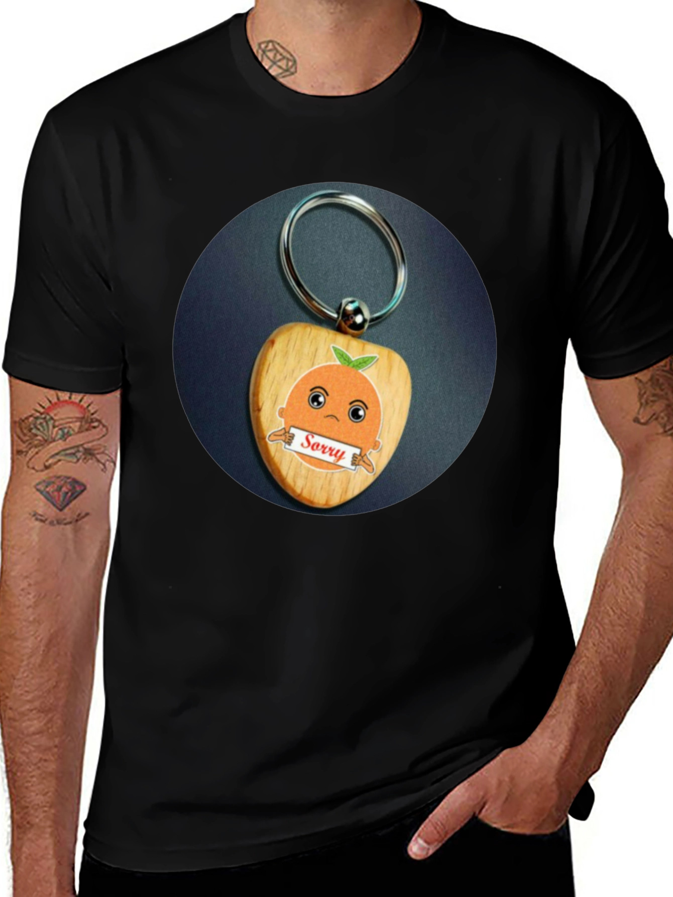 Sorry Orange Keychain T-Shirt