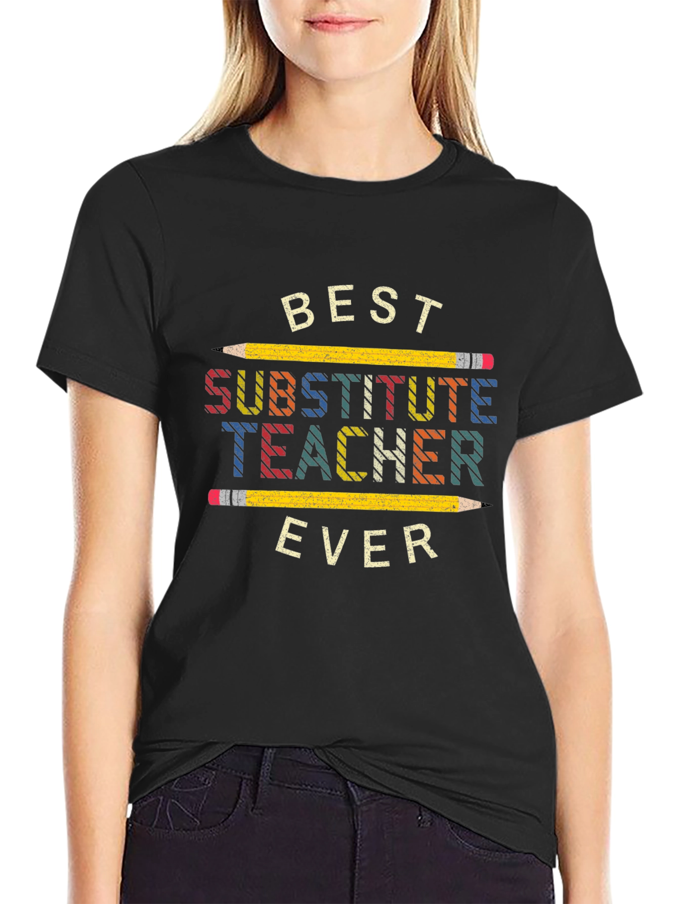 Best Substitute Teacher Ever T-Shirt