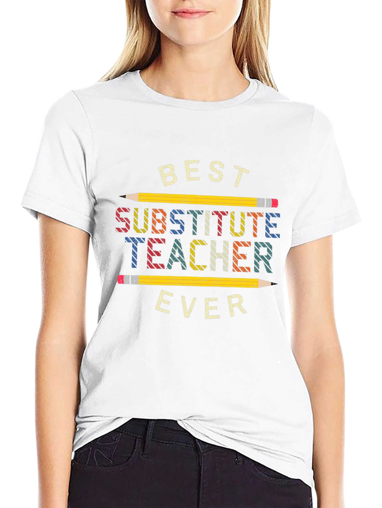 Best Substitute Teacher Ever T-Shirt