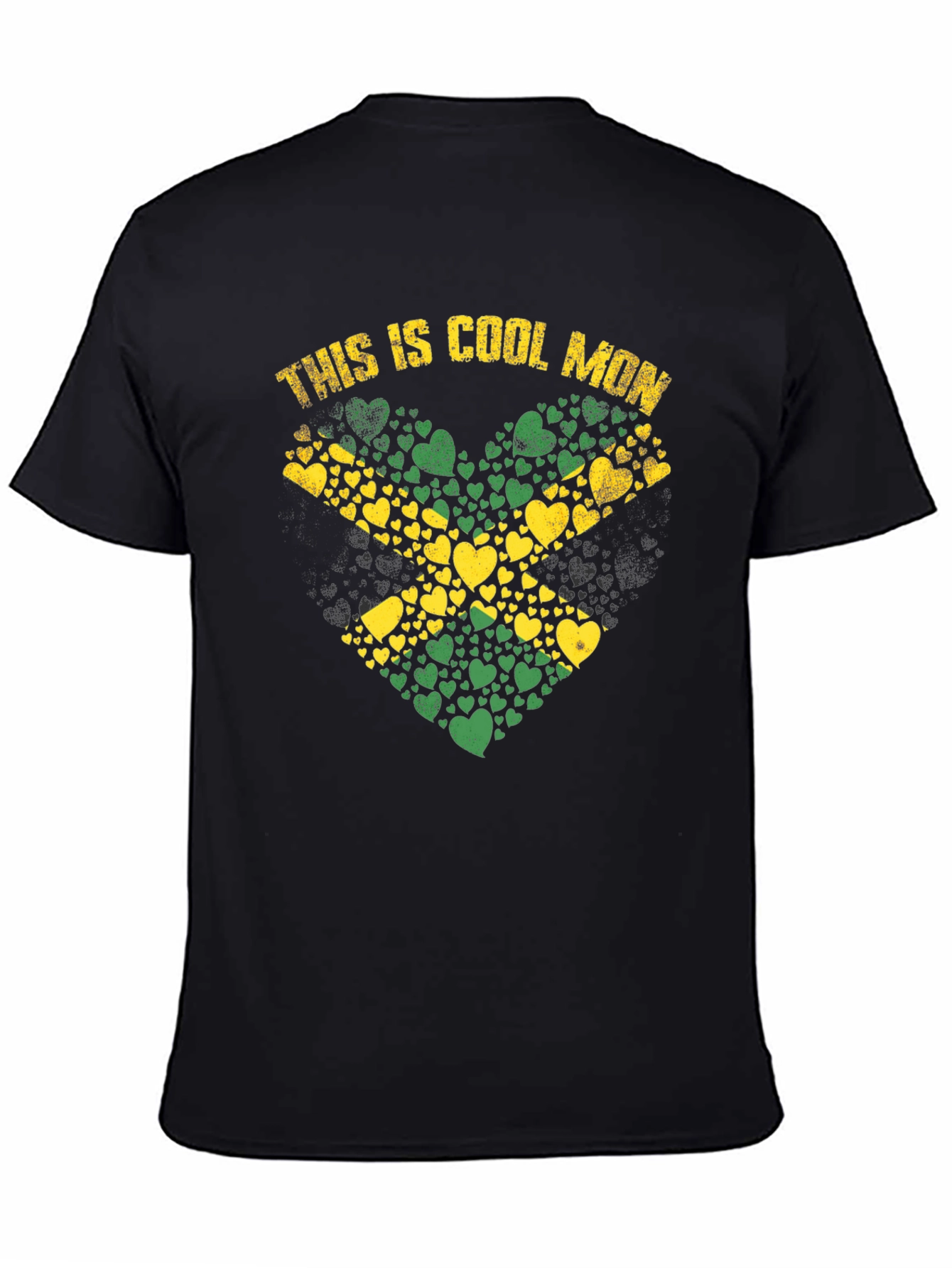 Cool Mon Jamaica Heart T-Shirt