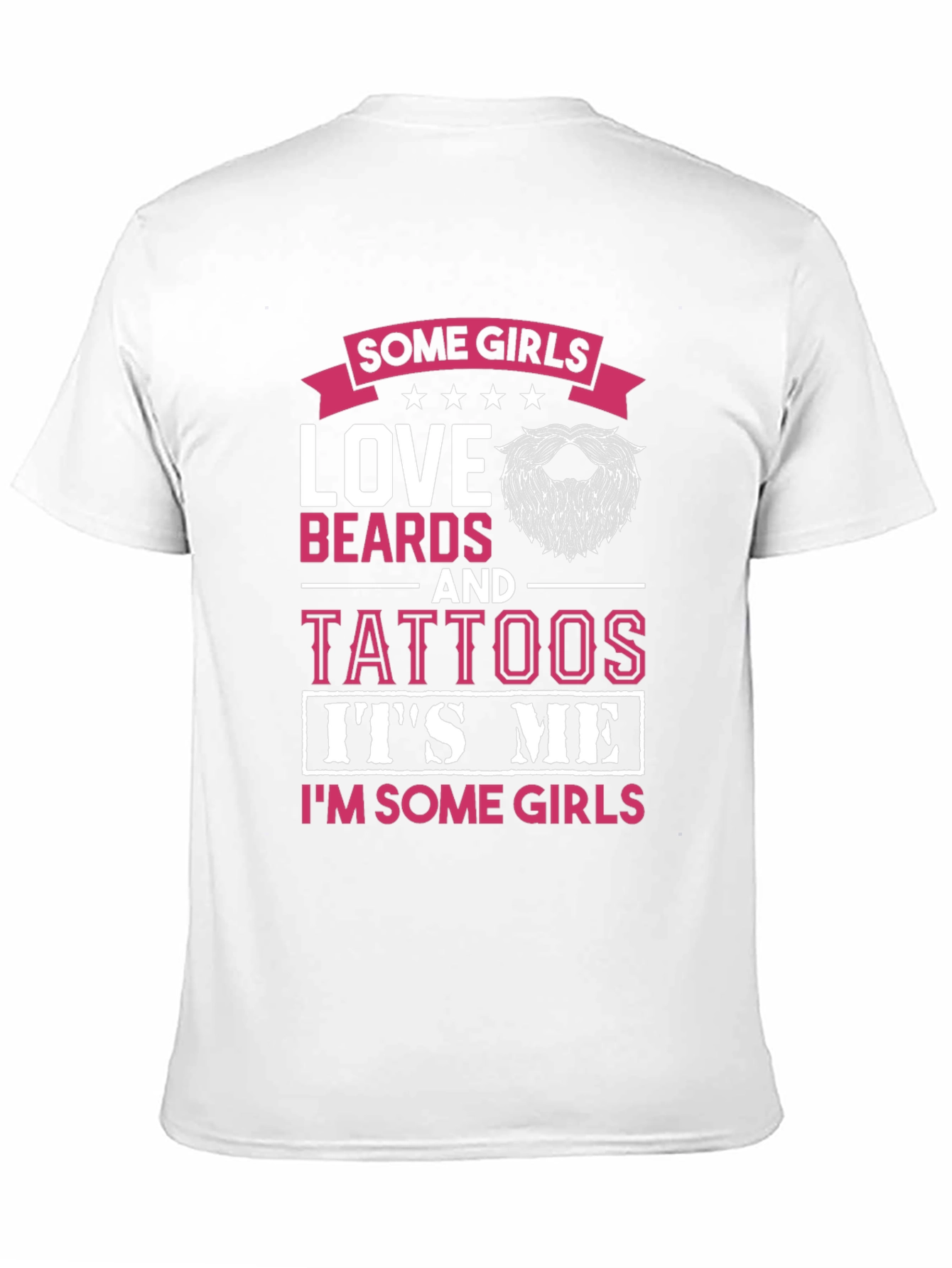 Love Beards & Tattoos Graphic T-Shirt