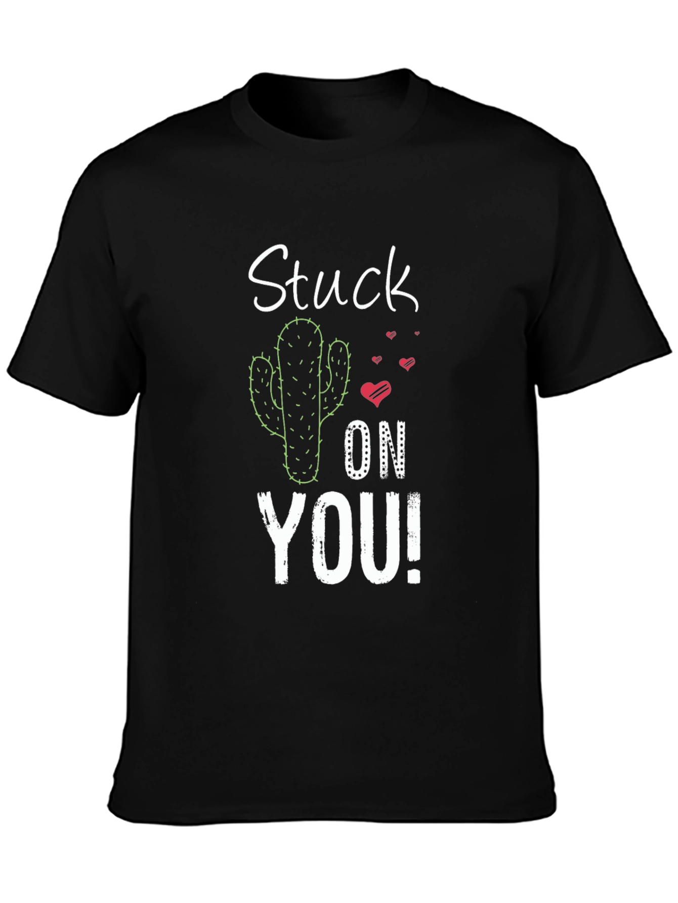 Stuck On You Cactus Graphic T-Shirt
