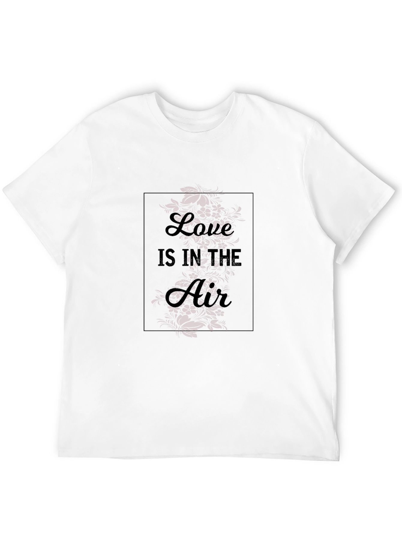 Love is in the Air Black Tee