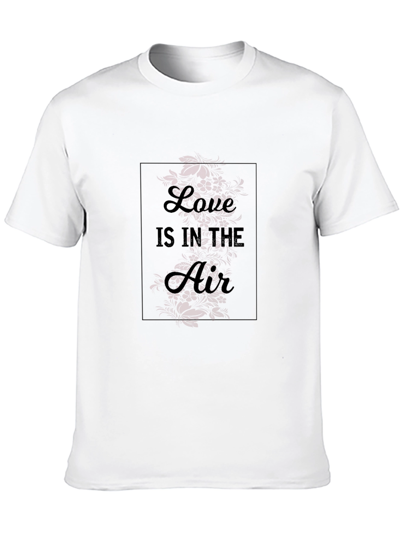 Love is in the Air Black Tee