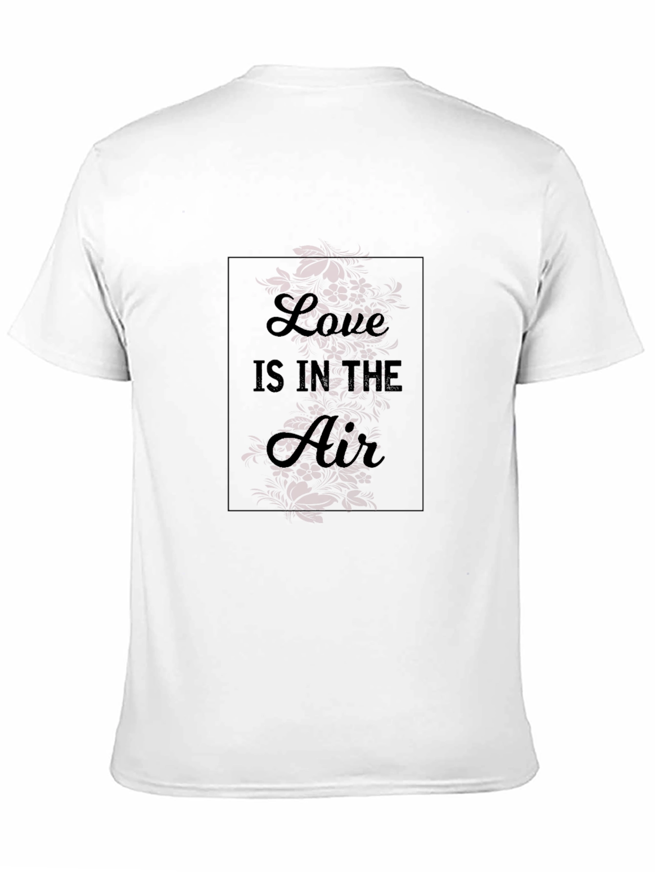 Love is in the Air Black Tee