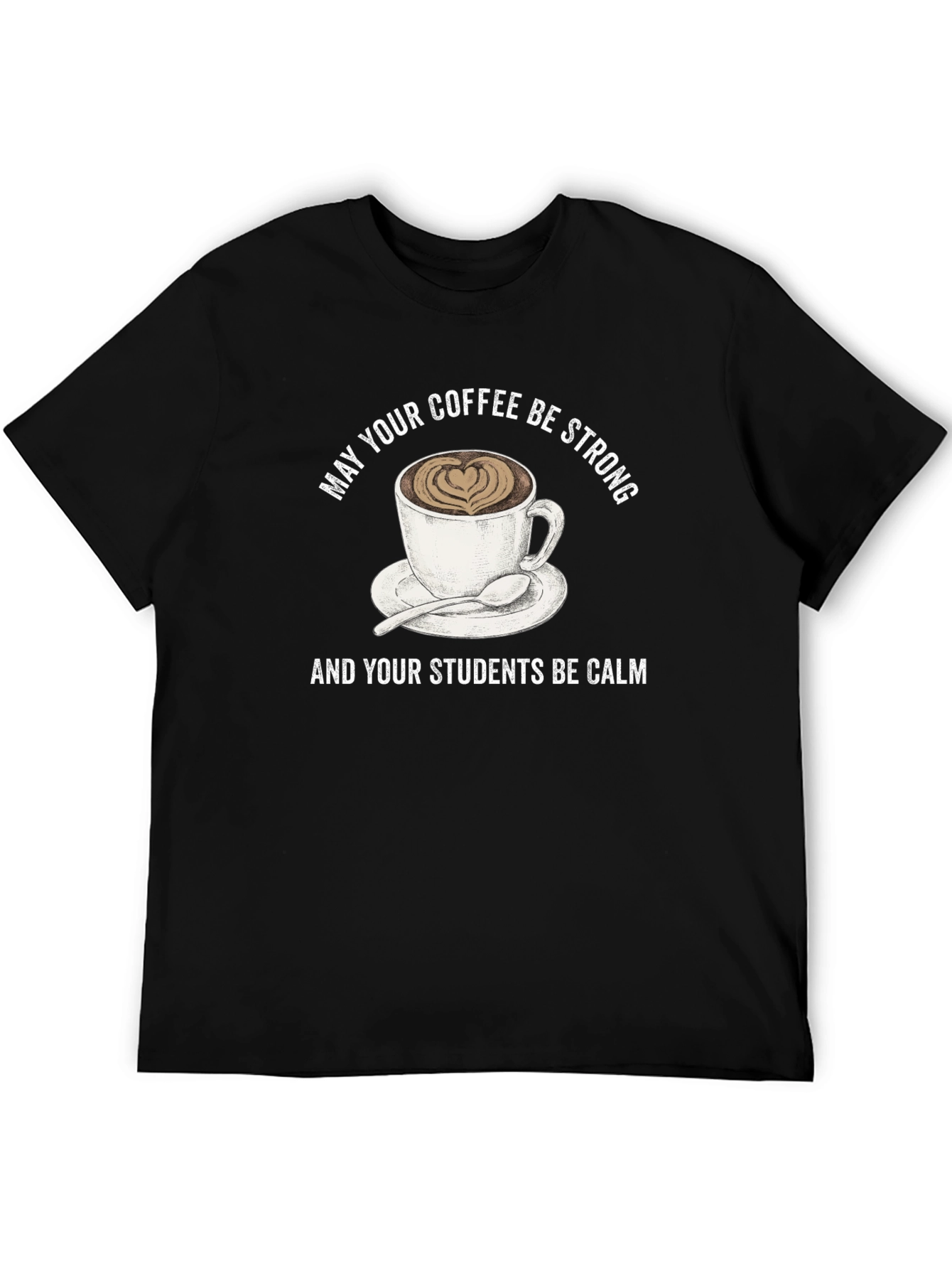Coffee & Calm Students Graphic Tee