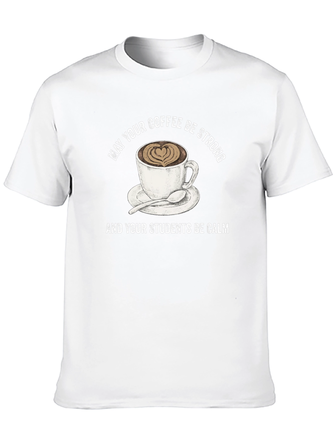 Coffee & Calm Students Graphic Tee