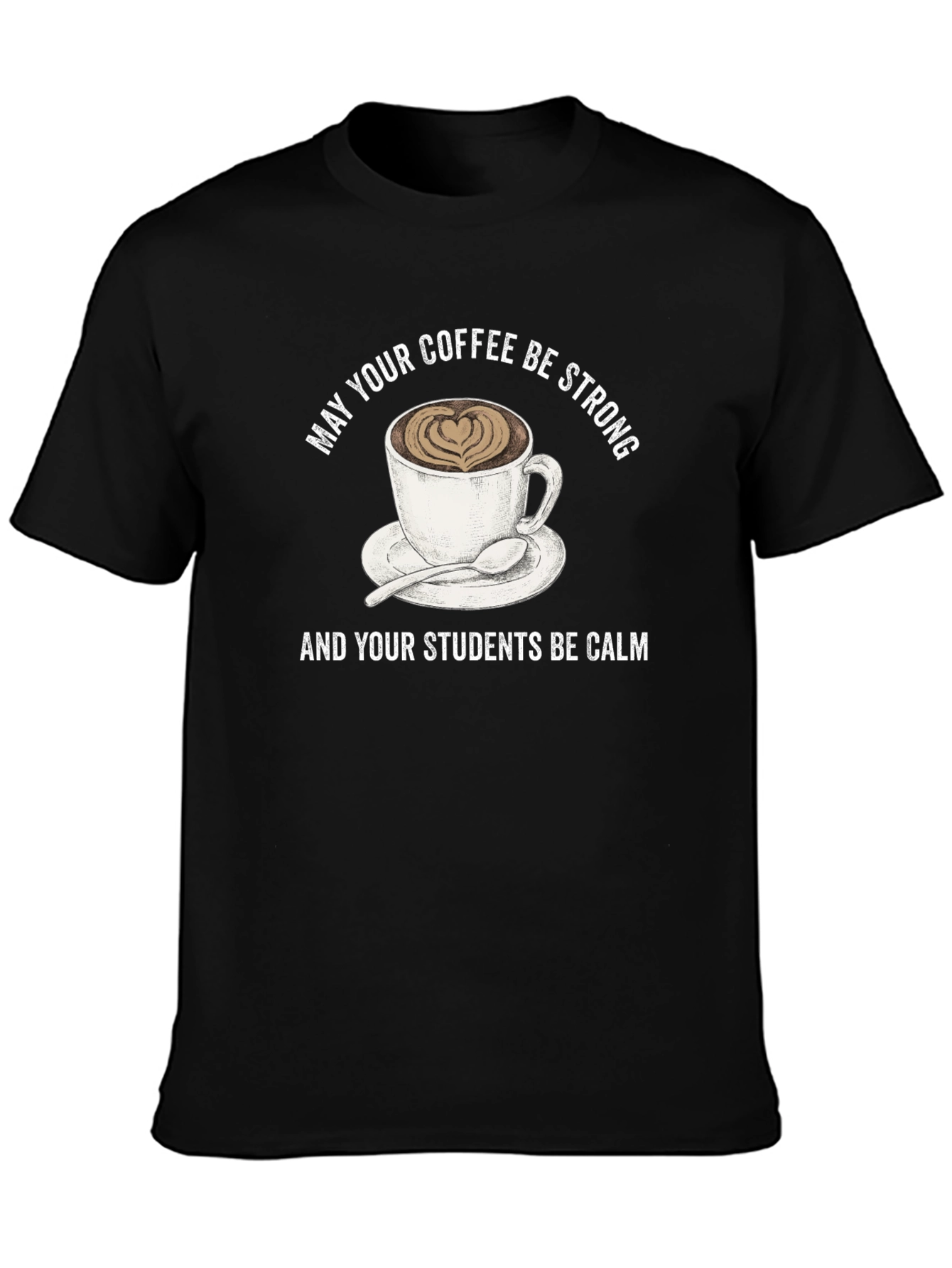 Coffee & Calm Students Graphic Tee