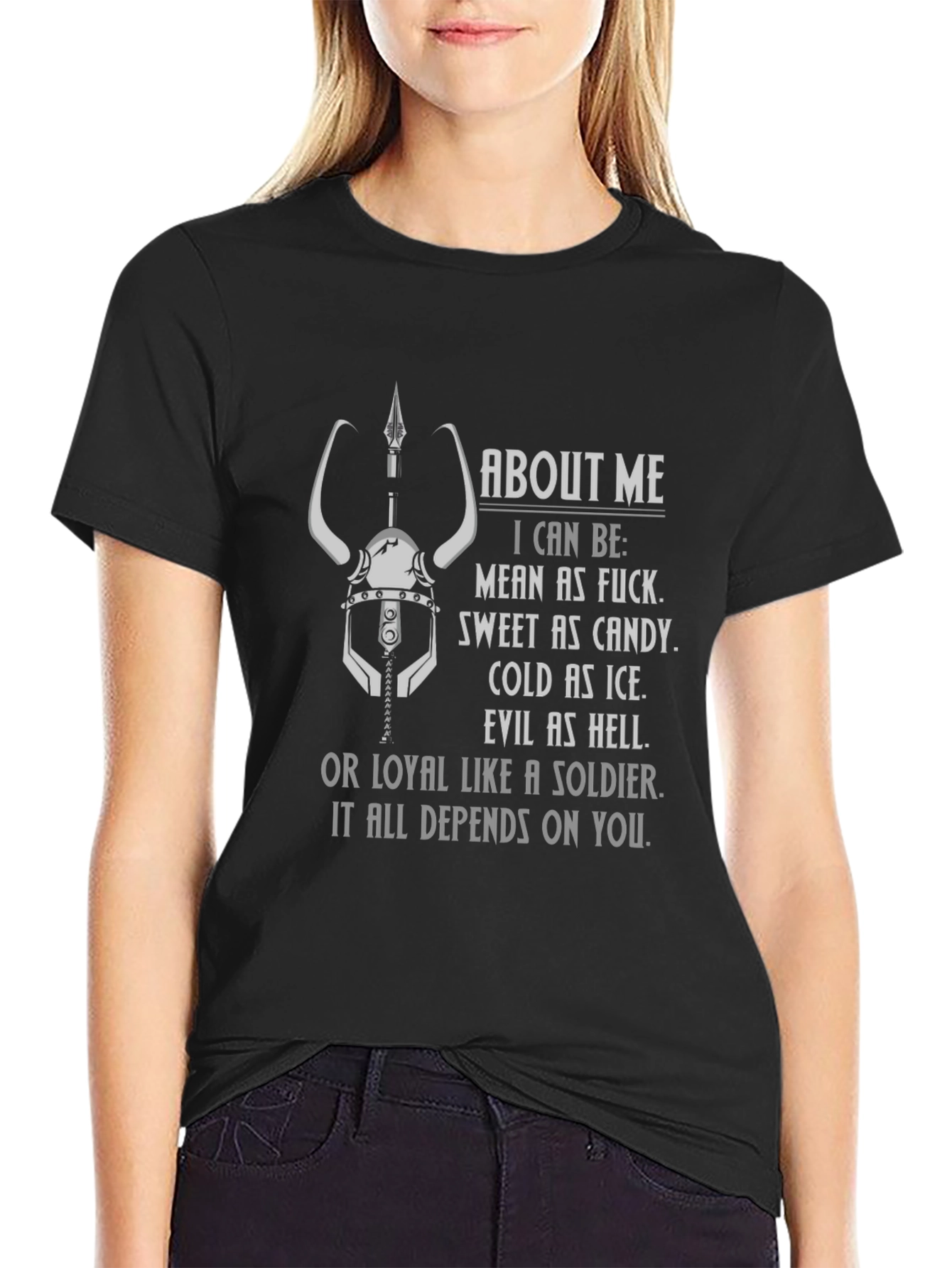 About Me Graphic T-Shirt