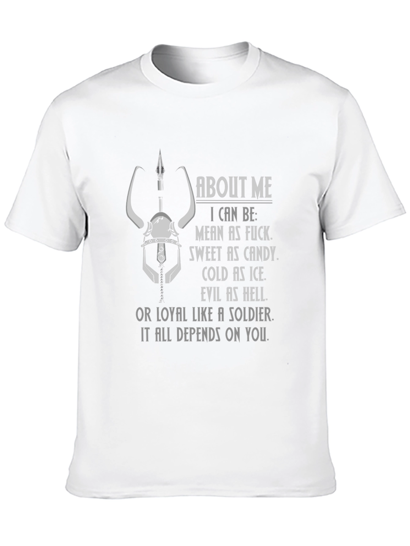 About Me Graphic T-Shirt