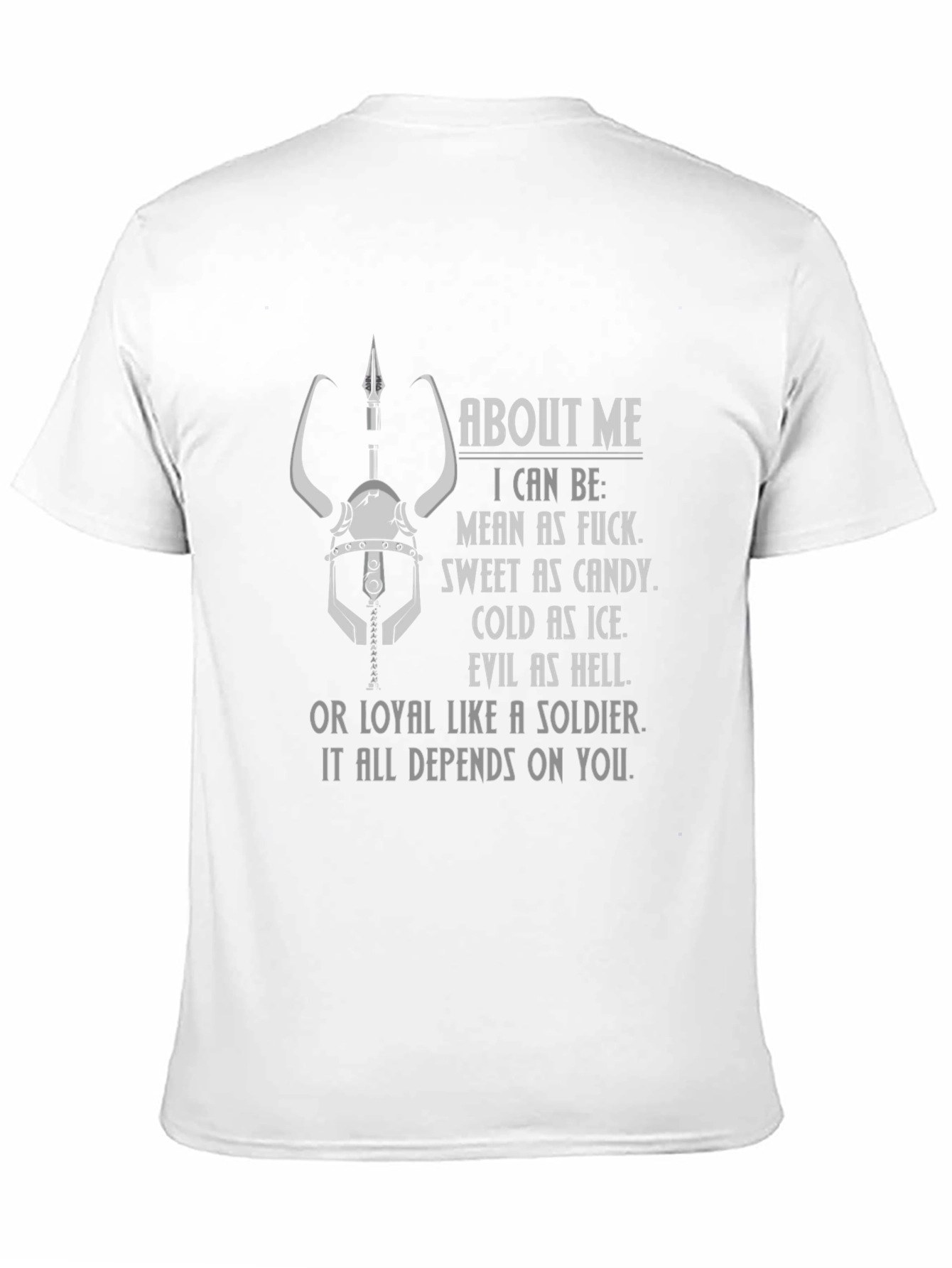 About Me Graphic T-Shirt