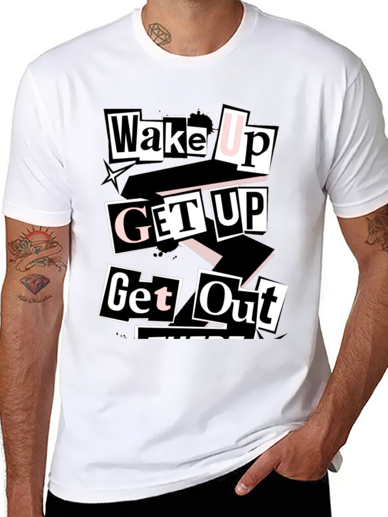 Wake Up Get Up Persona 5 T-Shirt