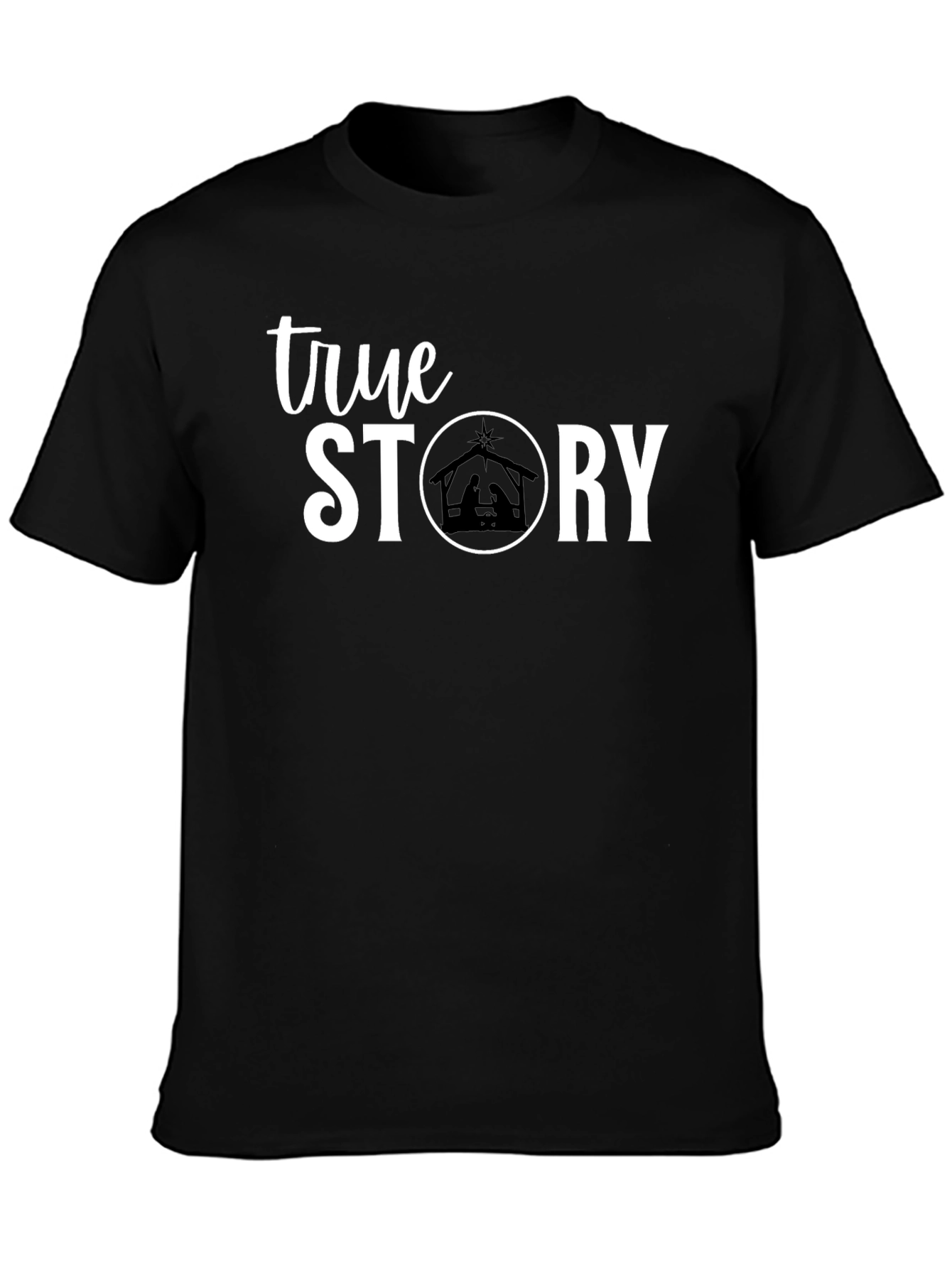 True Story Christmas Nativity Scene T-Shirt