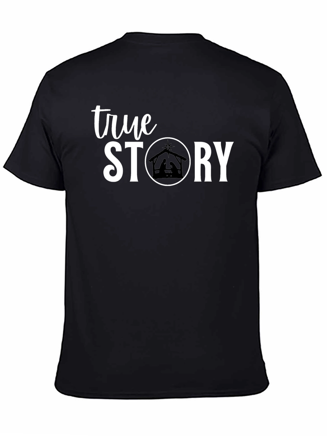 True Story Christmas Nativity Scene T-Shirt