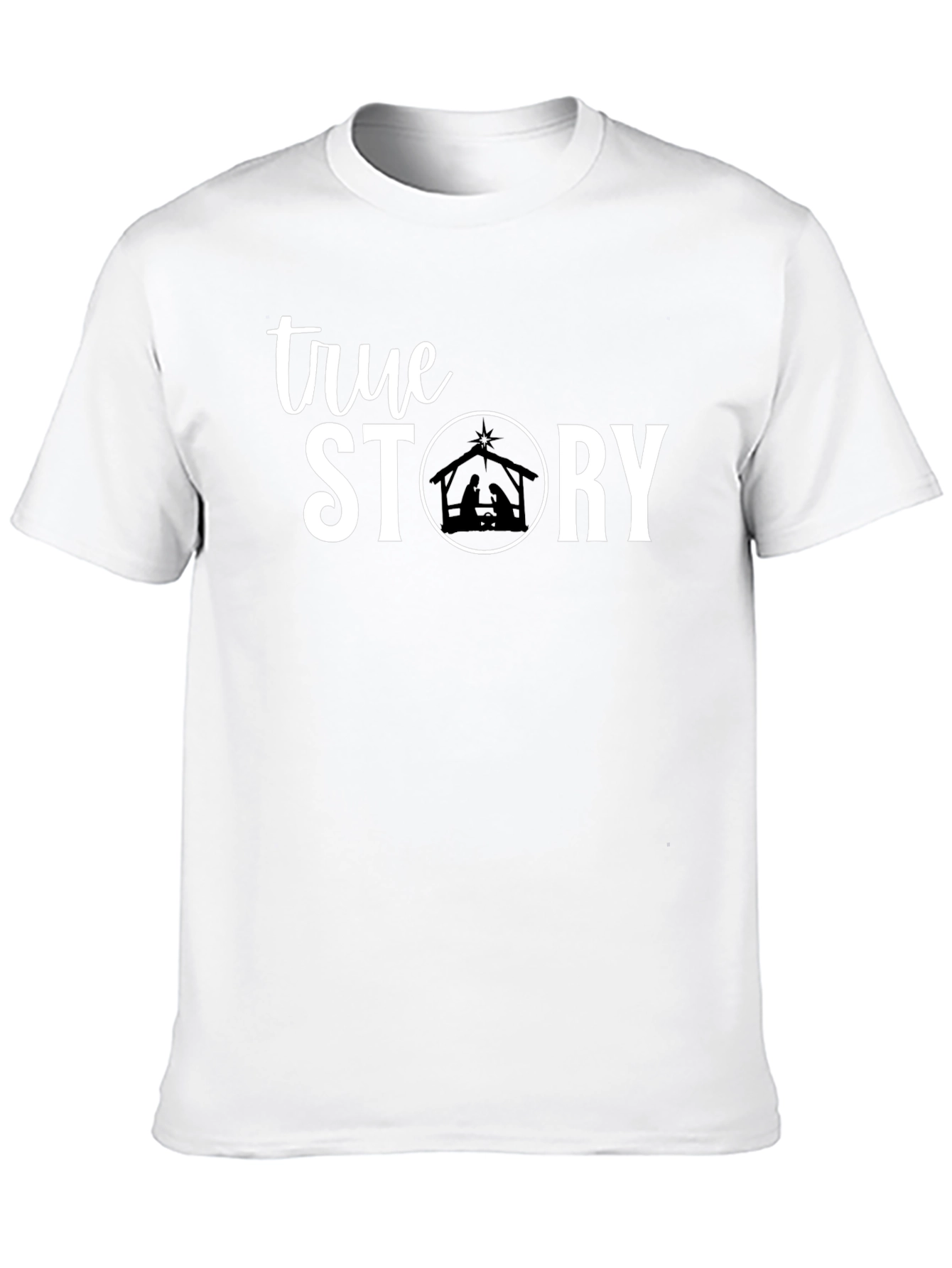 True Story Christmas Nativity Scene T-Shirt