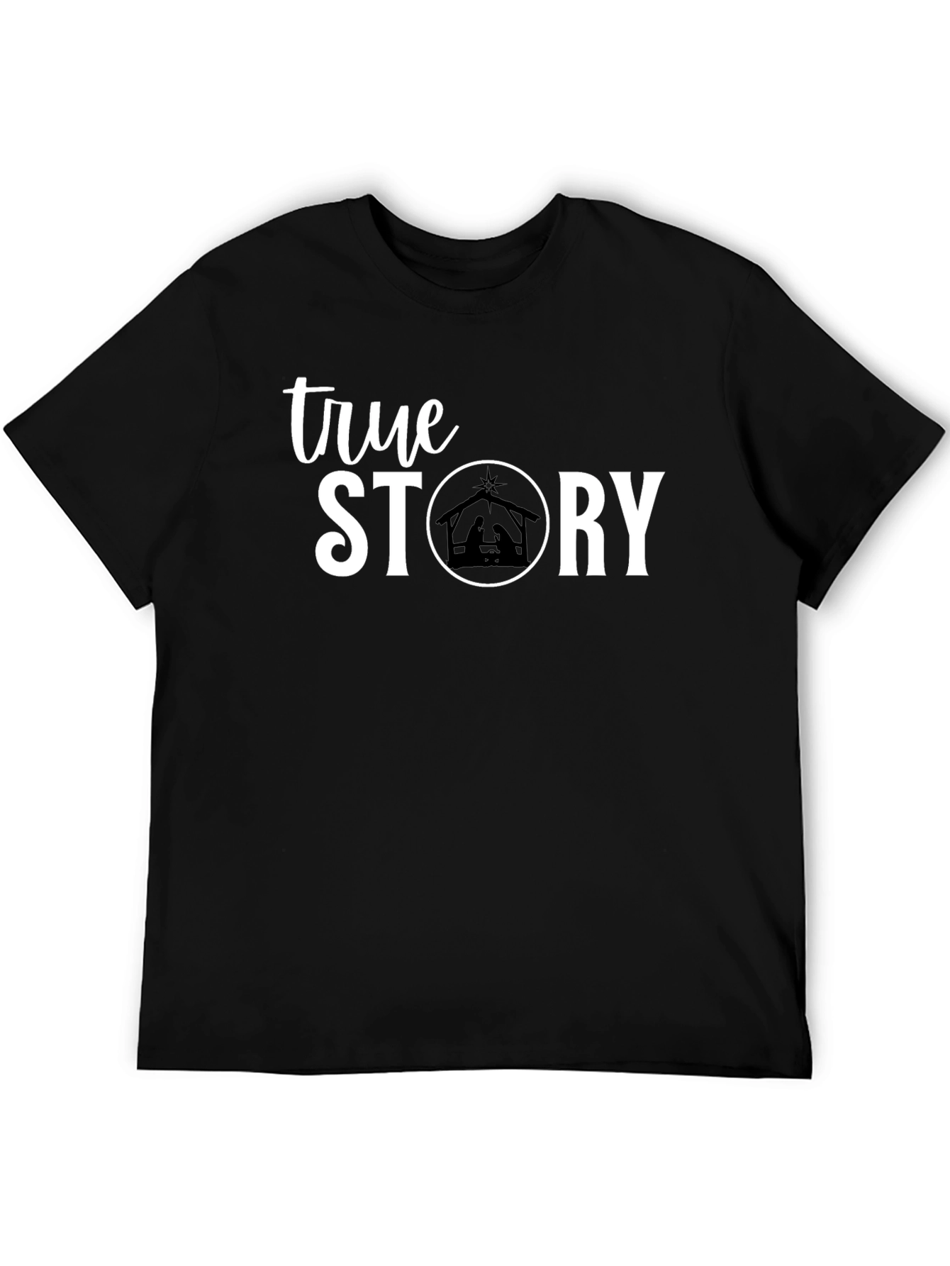 True Story Christmas Nativity Scene T-Shirt