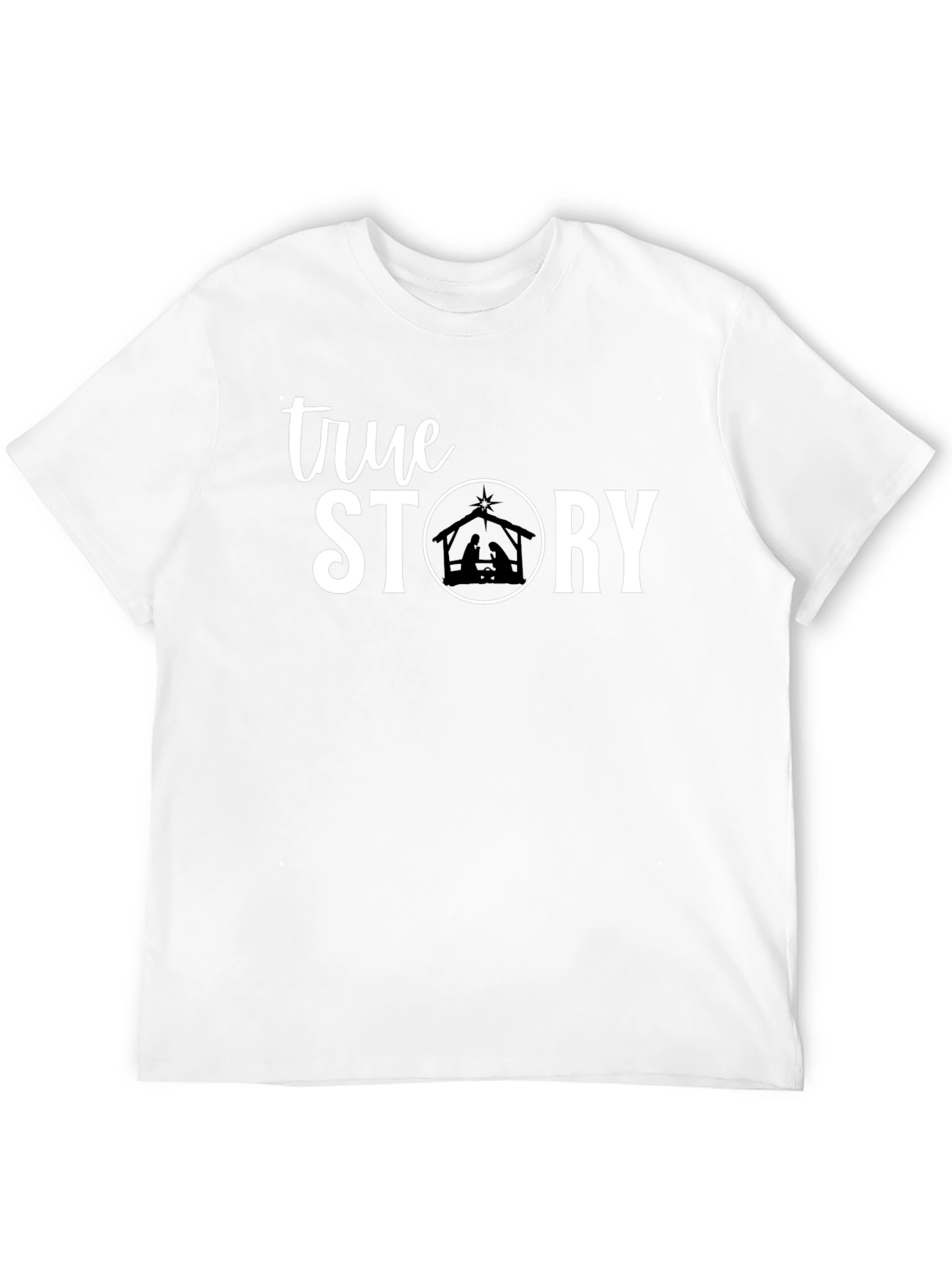 True Story Christmas Nativity Scene T-Shirt