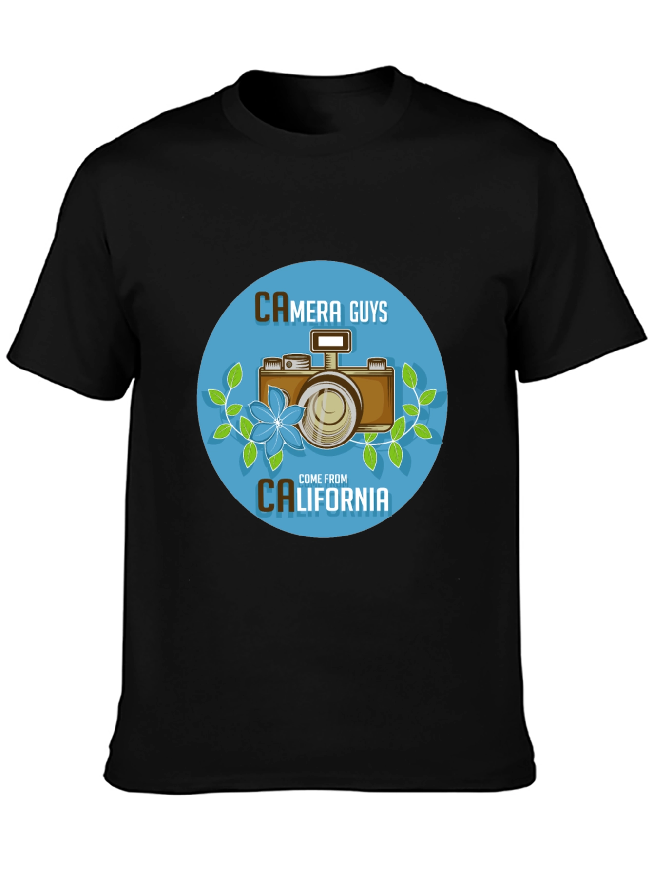 Camera Guys California Graphic T-Shirt