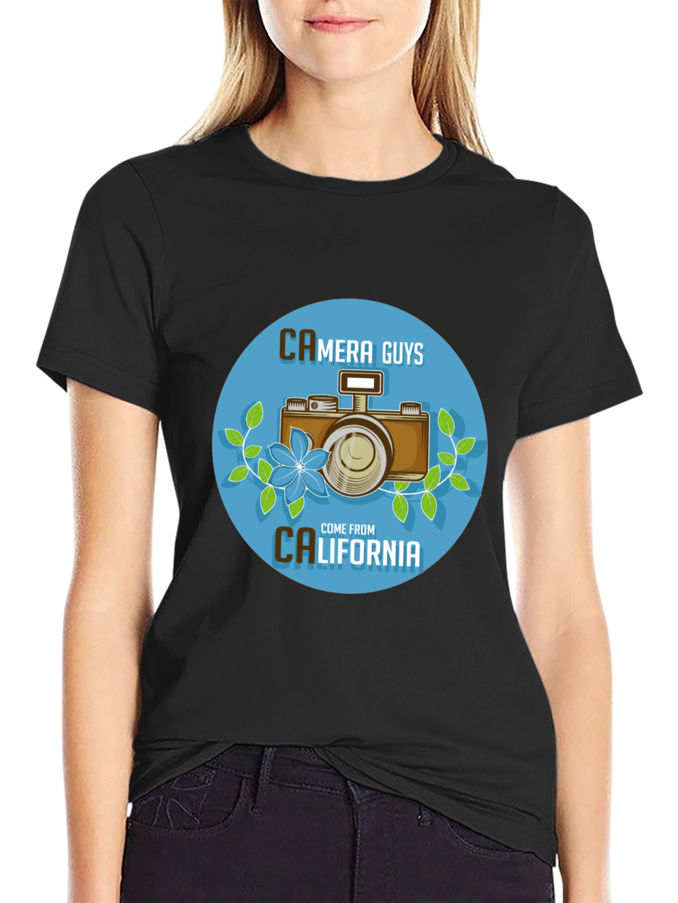 Camera Guys California Graphic T-Shirt