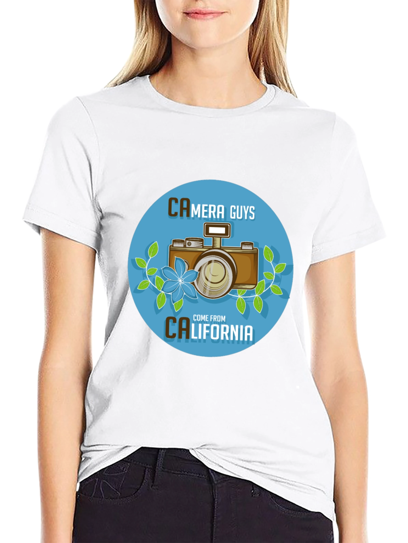 Camera Guys California Graphic T-Shirt