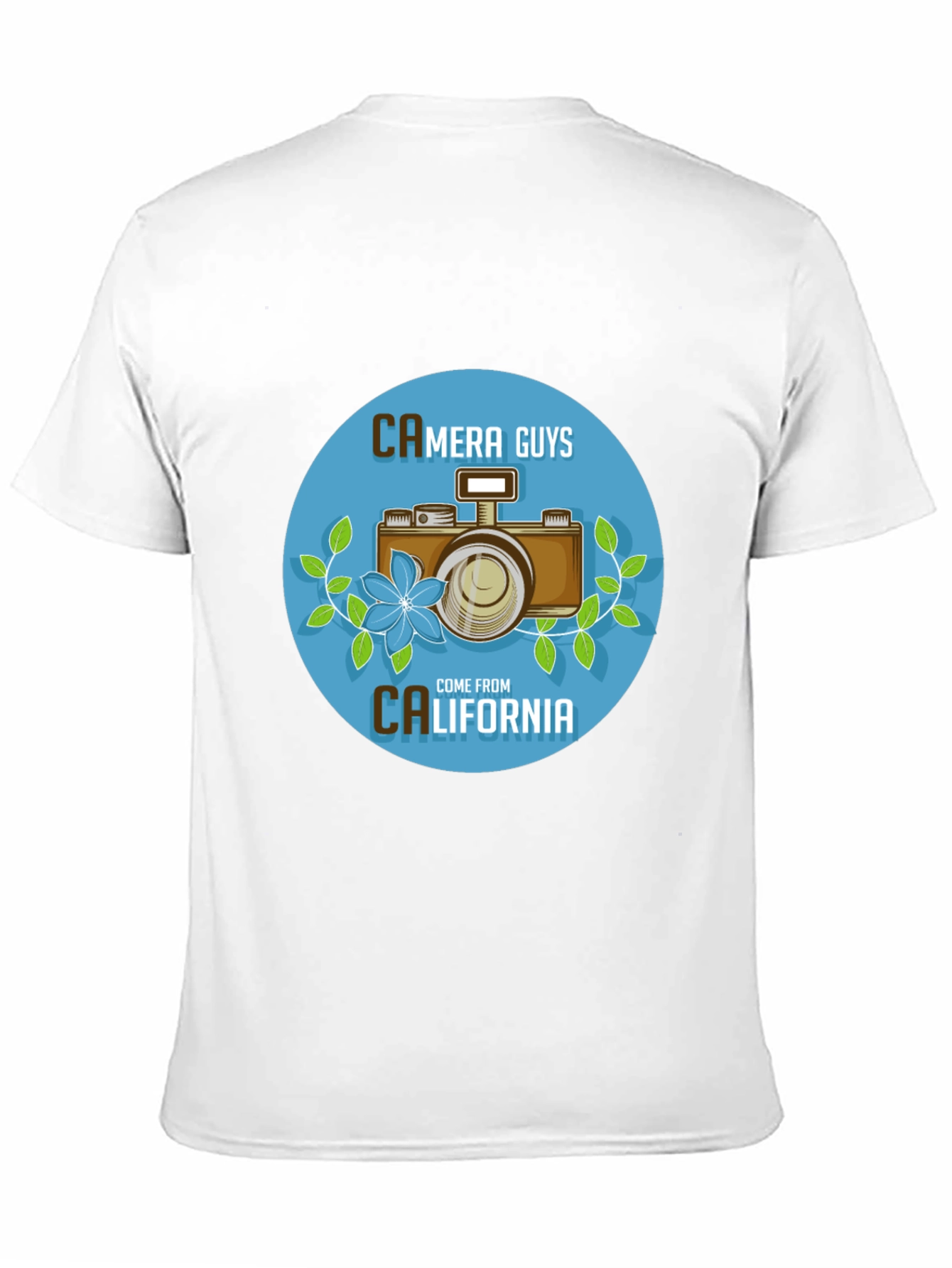 Camera Guys California Graphic T-Shirt
