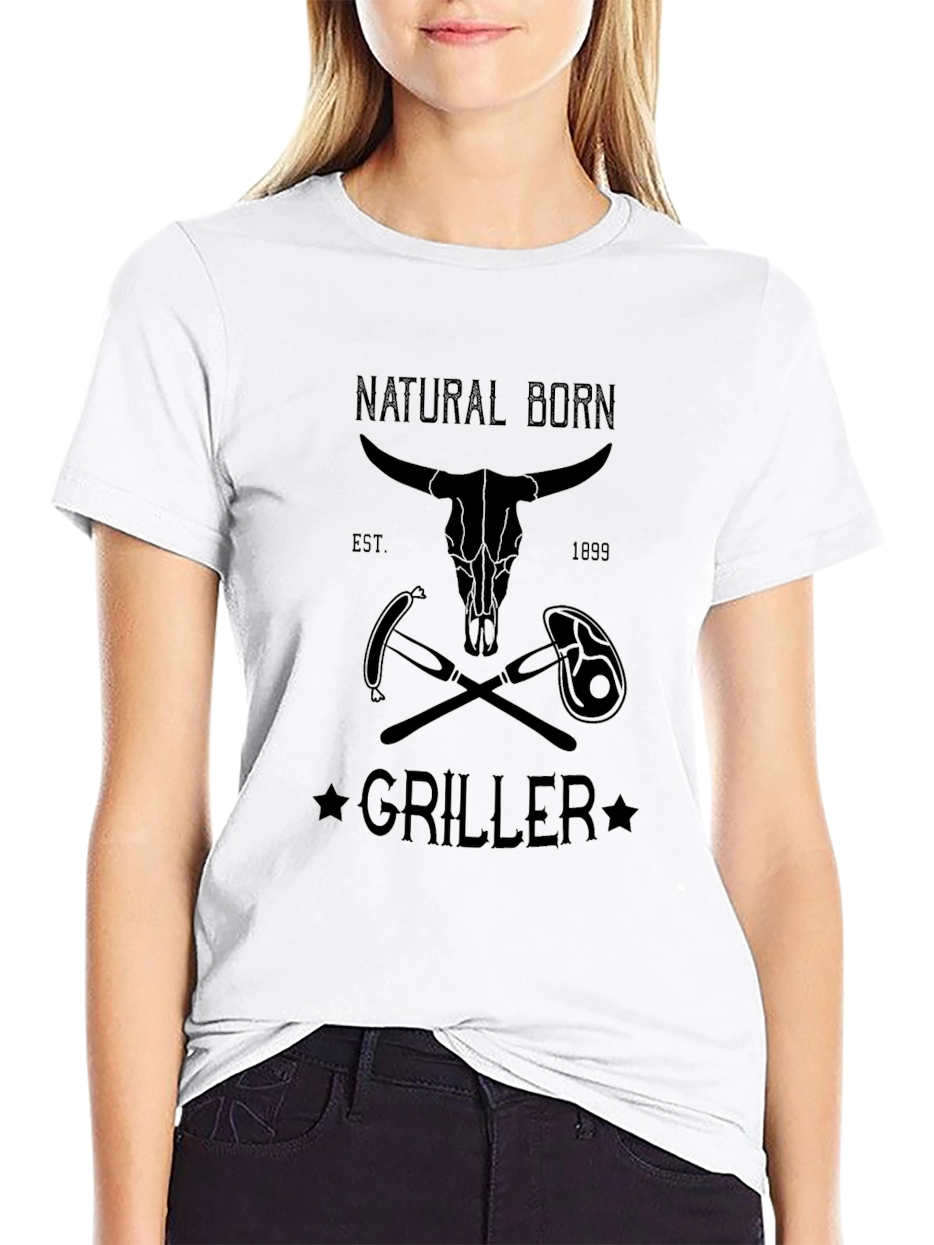 Natural Born Griller Graphic T-Shirt