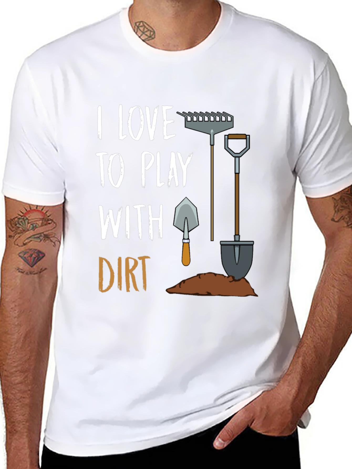 I Love to Play With Dirt T-Shirt