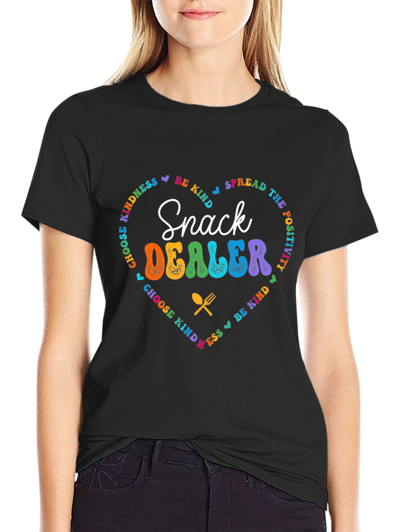 Snack Dealer T-Shirt - Spread Kindness and Positivity