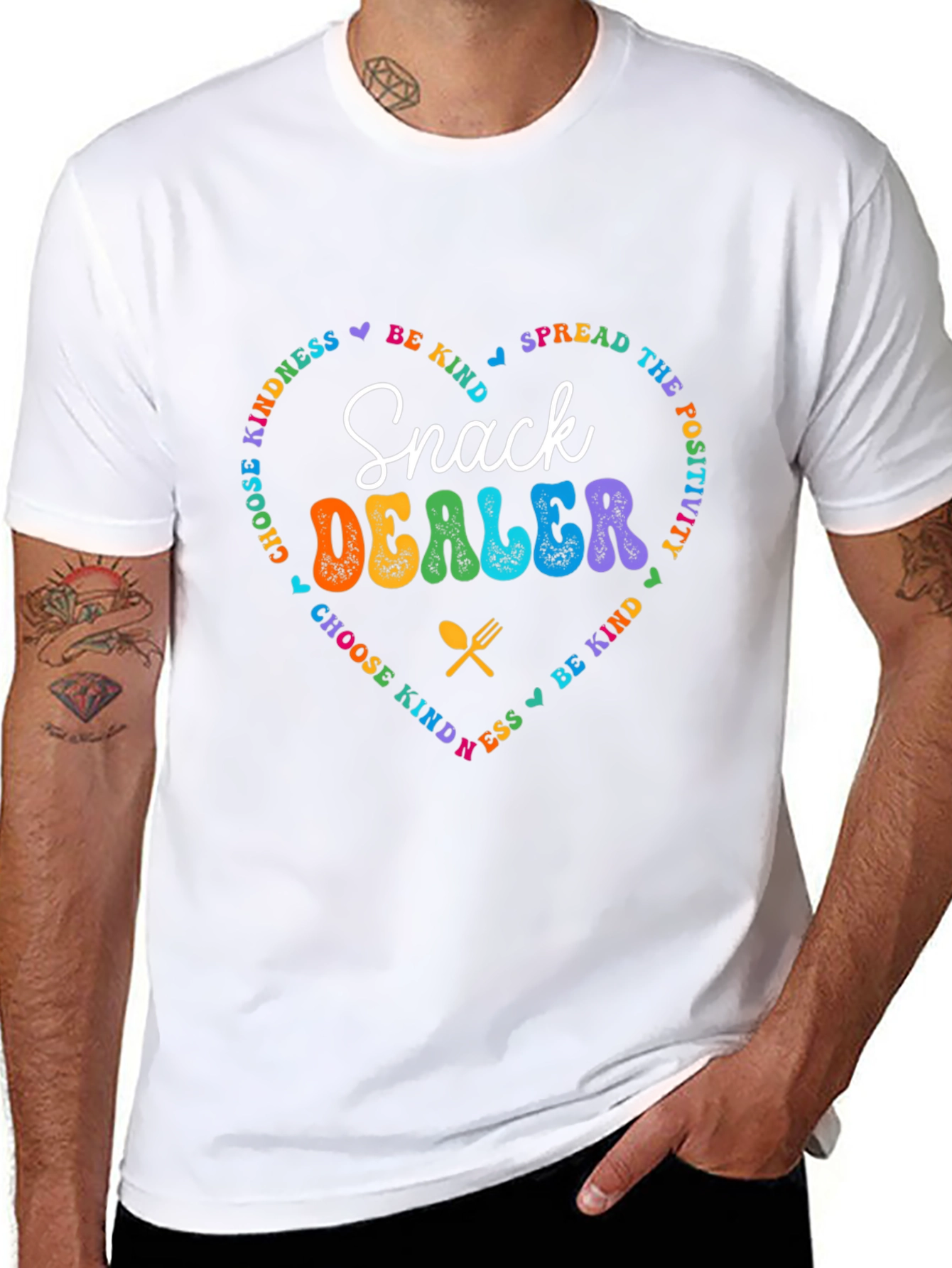 Snack Dealer T-Shirt - Spread Kindness and Positivity