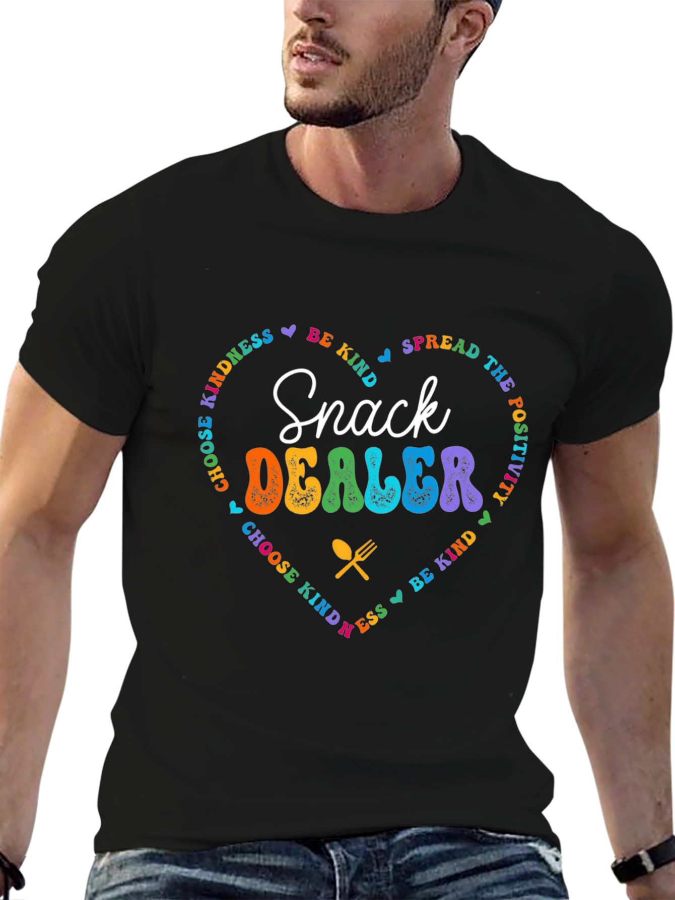Snack Dealer T-Shirt - Spread Kindness and Positivity