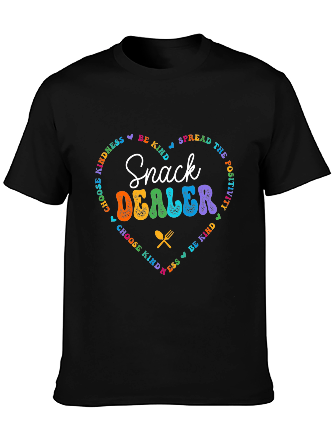 Snack Dealer T-Shirt - Spread Kindness and Positivity