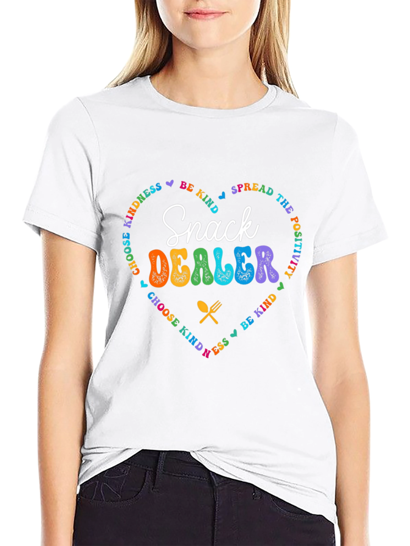 Snack Dealer T-Shirt - Spread Kindness and Positivity