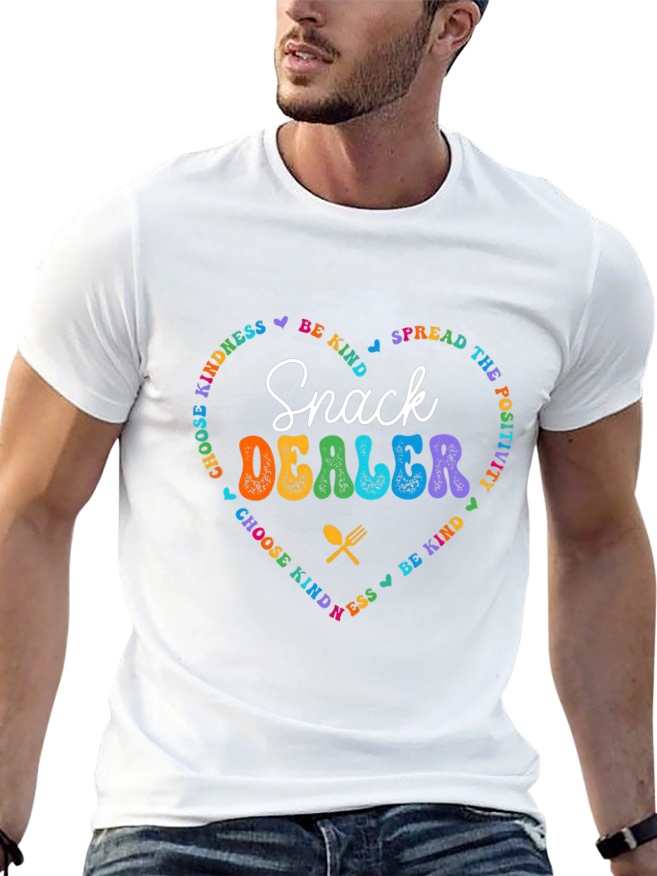 Snack Dealer T-Shirt - Spread Kindness and Positivity