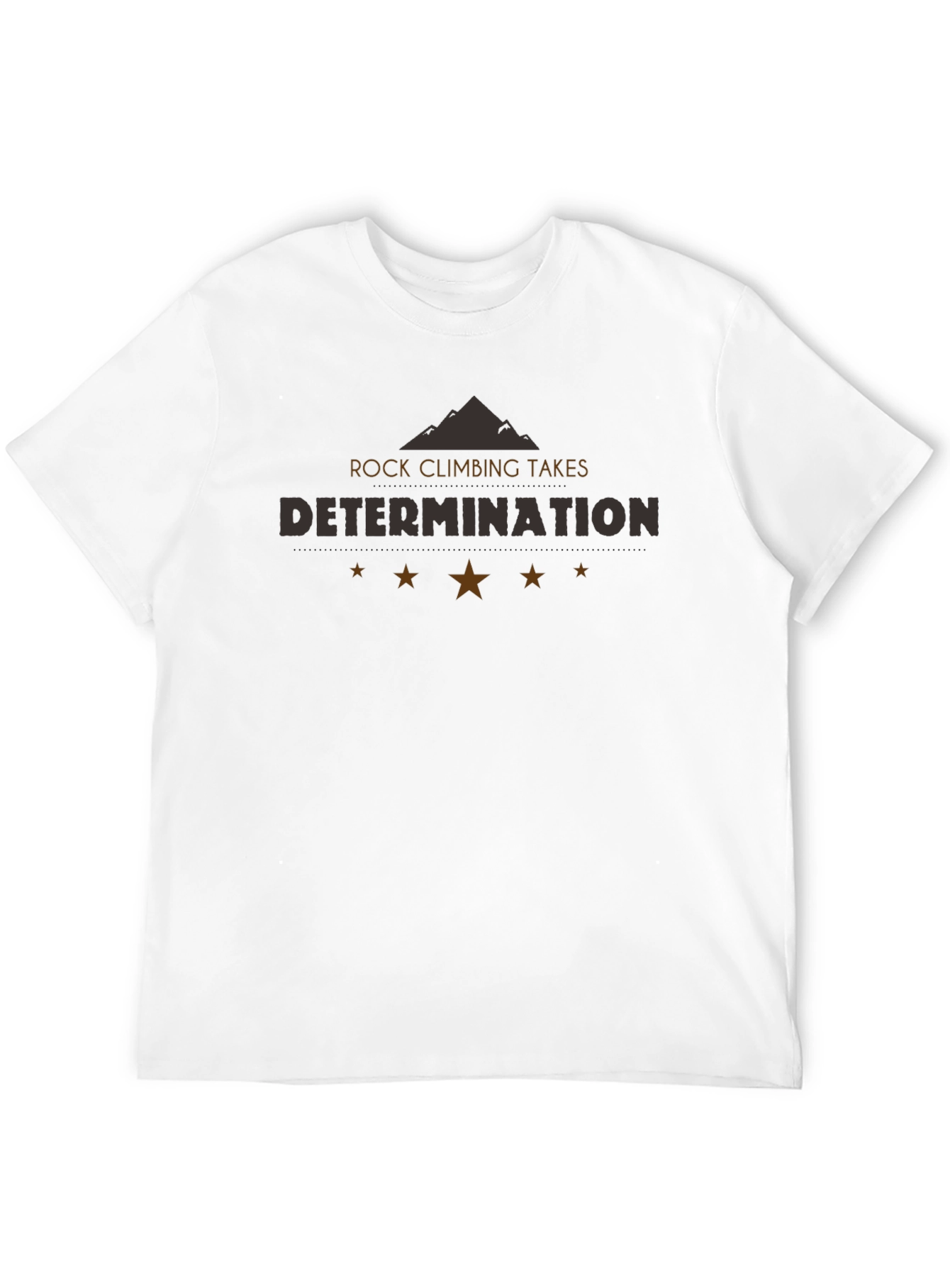 Rock Climbing Takes Determination T-Shirt