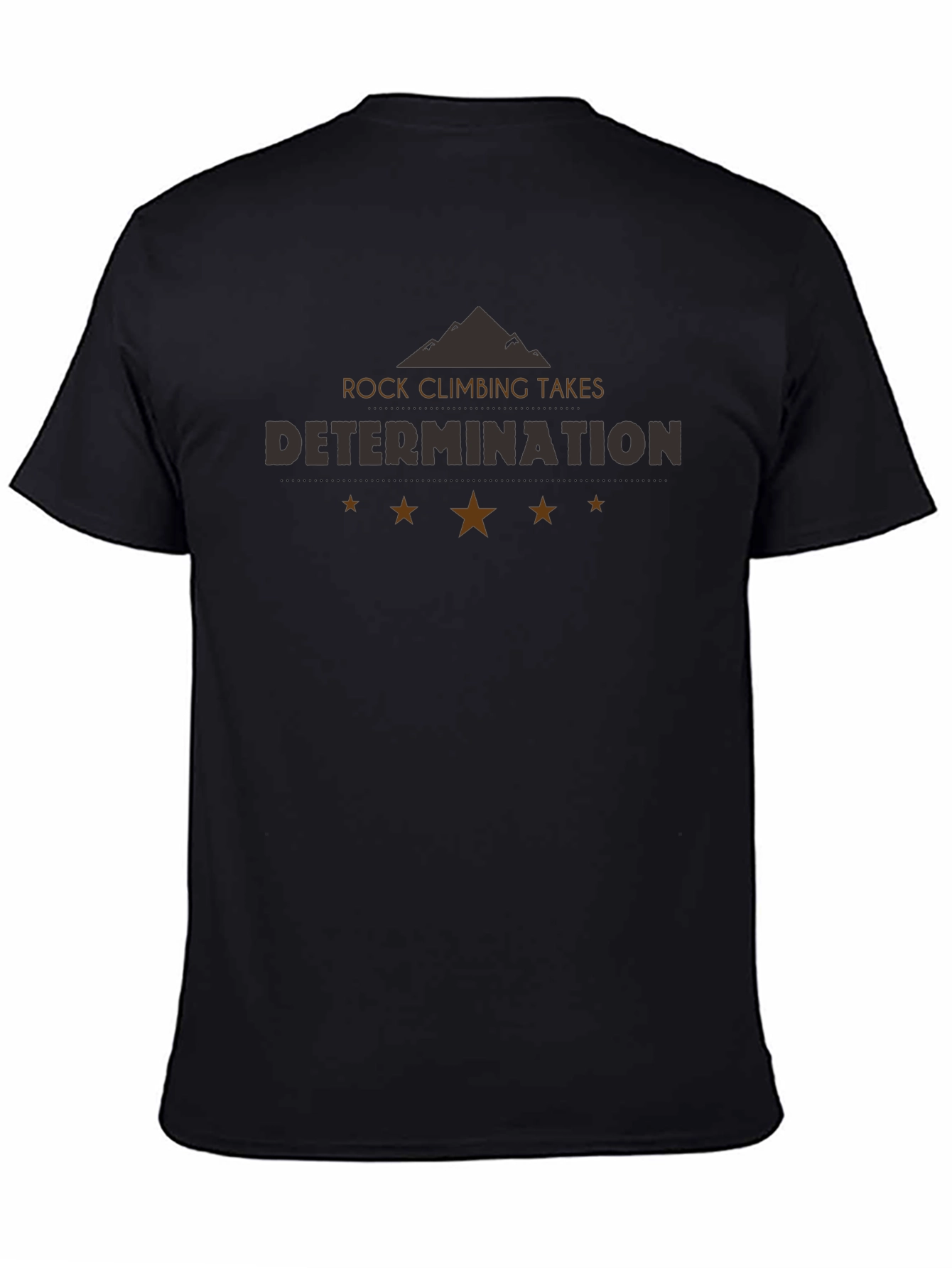 Rock Climbing Takes Determination T-Shirt