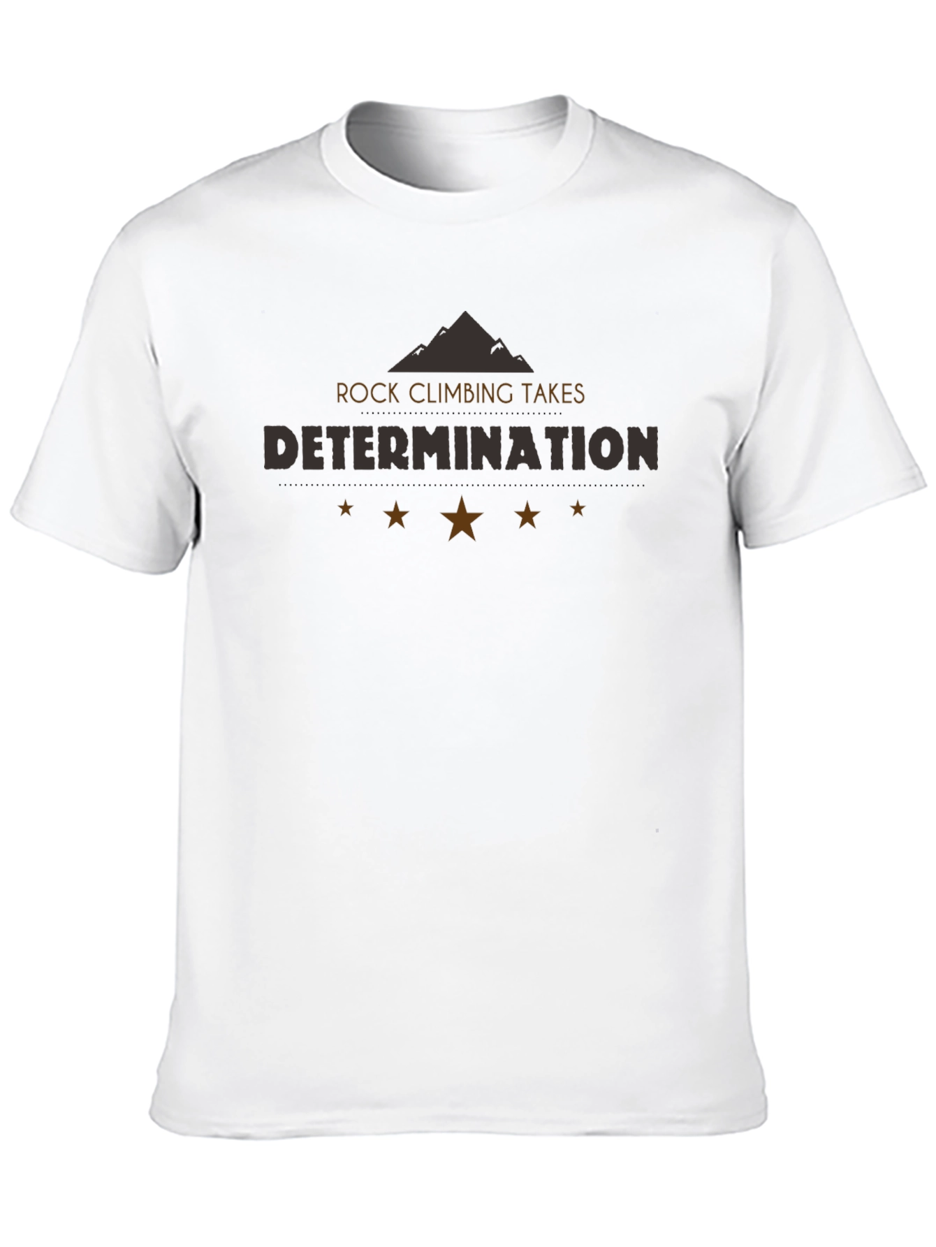 Rock Climbing Takes Determination T-Shirt