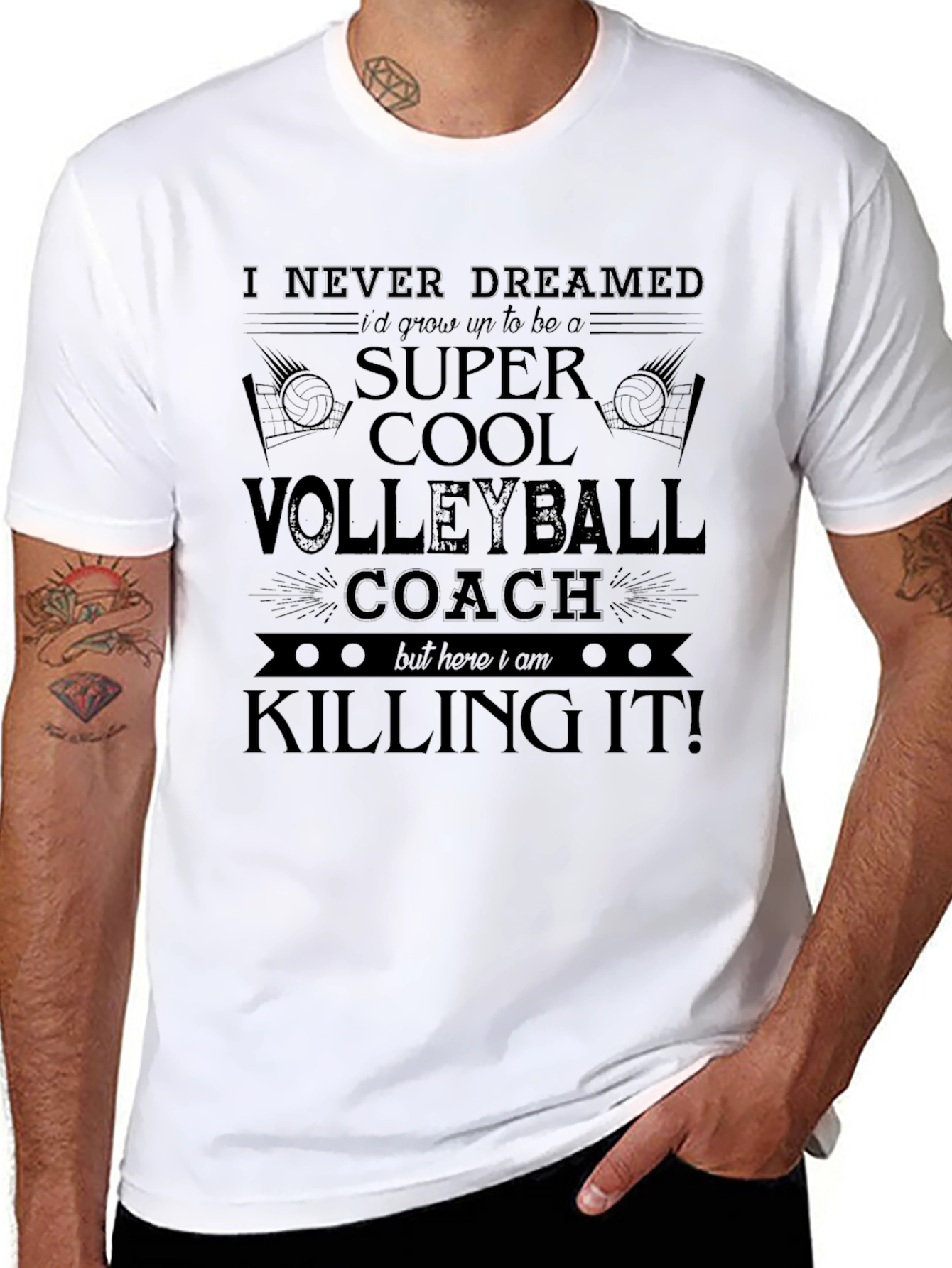 Super Cool Volleyball Coach T-Shirt