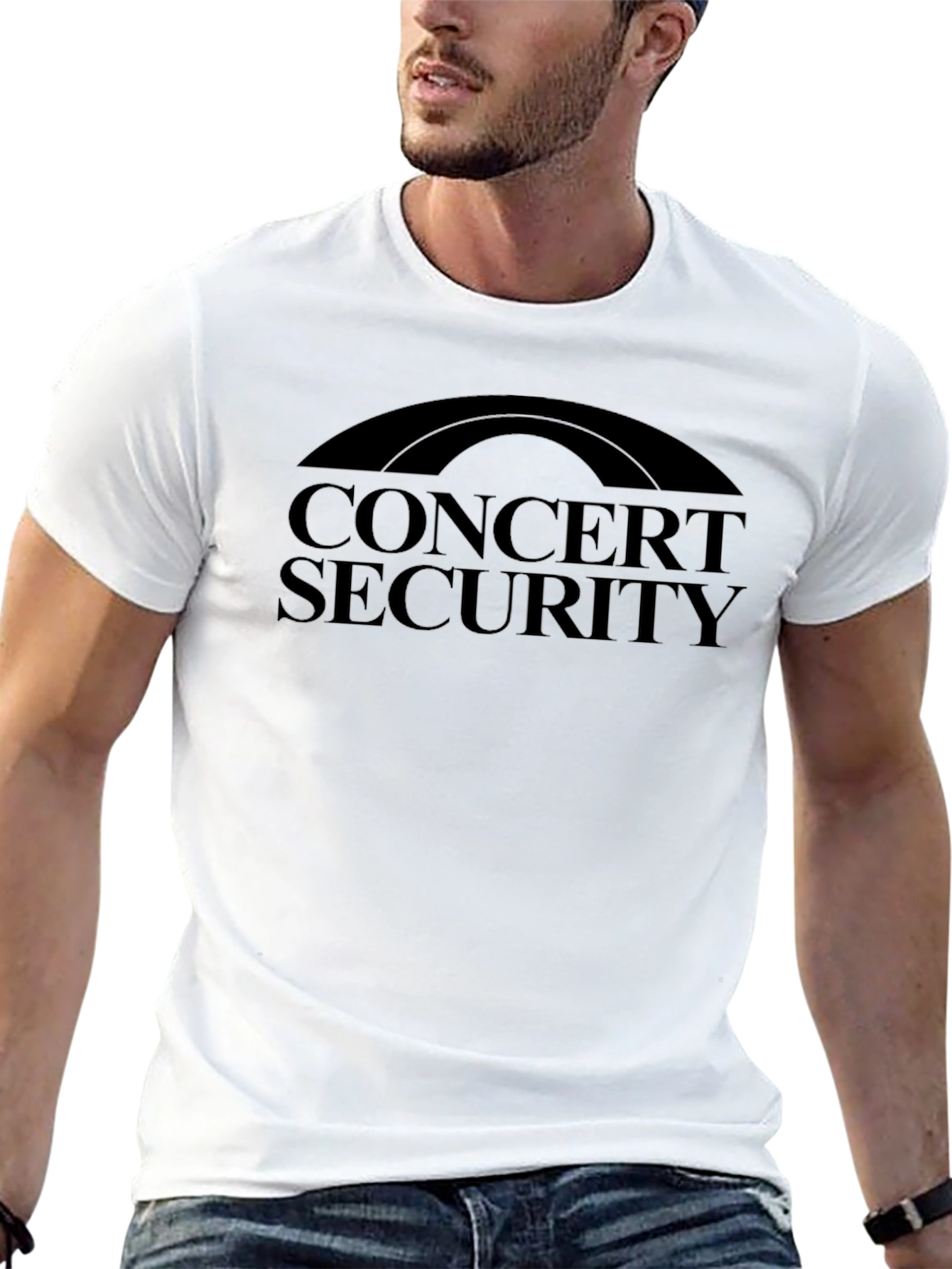 Concert Security Graphic T-Shirt