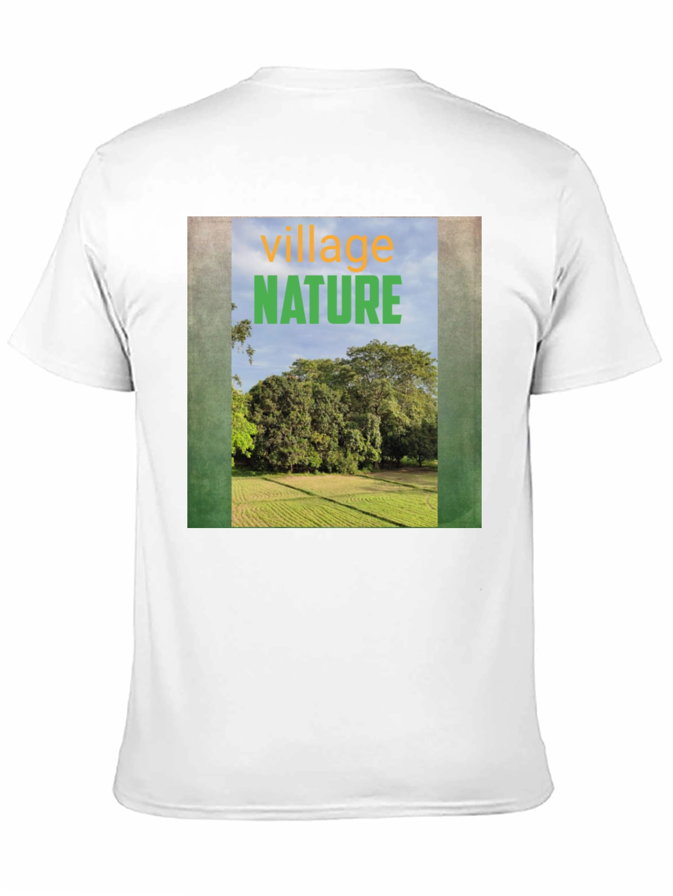Nature Village Graphic Tee - Unisex Casual T-Shirt