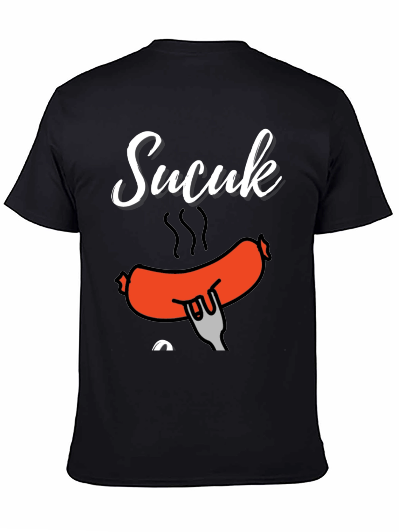 Funny Sucuk Sausage Graphic T-Shirt