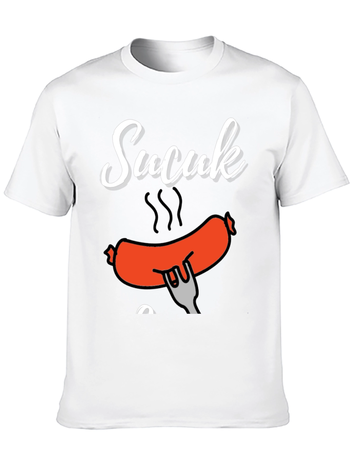 Funny Sucuk Sausage Graphic T-Shirt