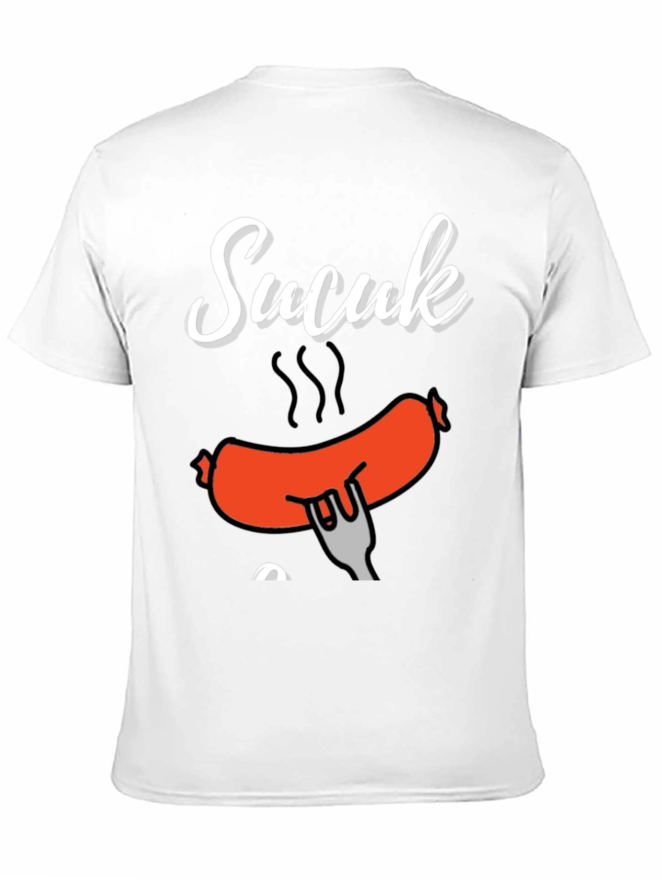 Funny Sucuk Sausage Graphic T-Shirt