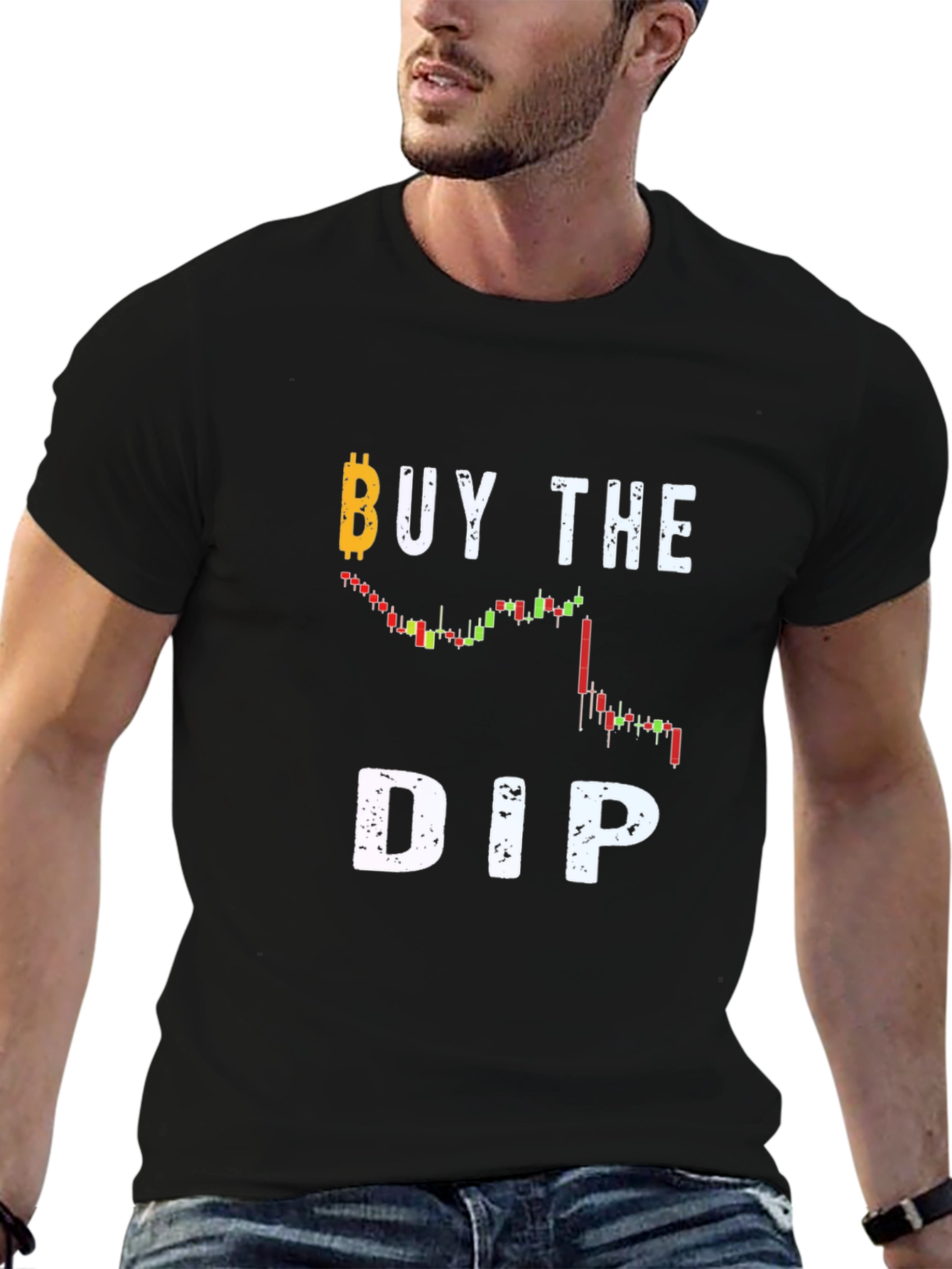 Buy the Dip Crypto T-Shirt - Bitcoin HODL