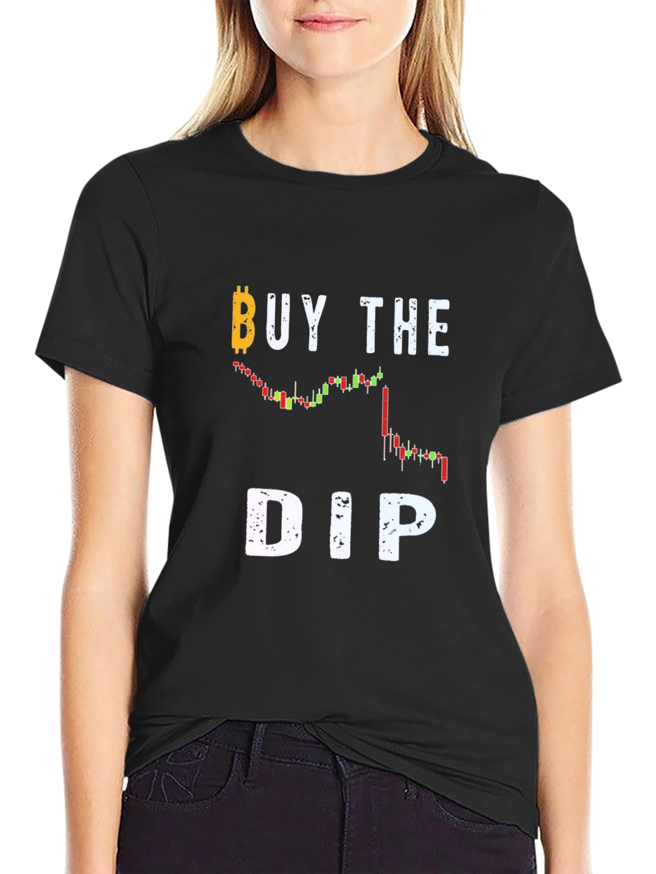 Buy the Dip Crypto T-Shirt - Bitcoin HODL
