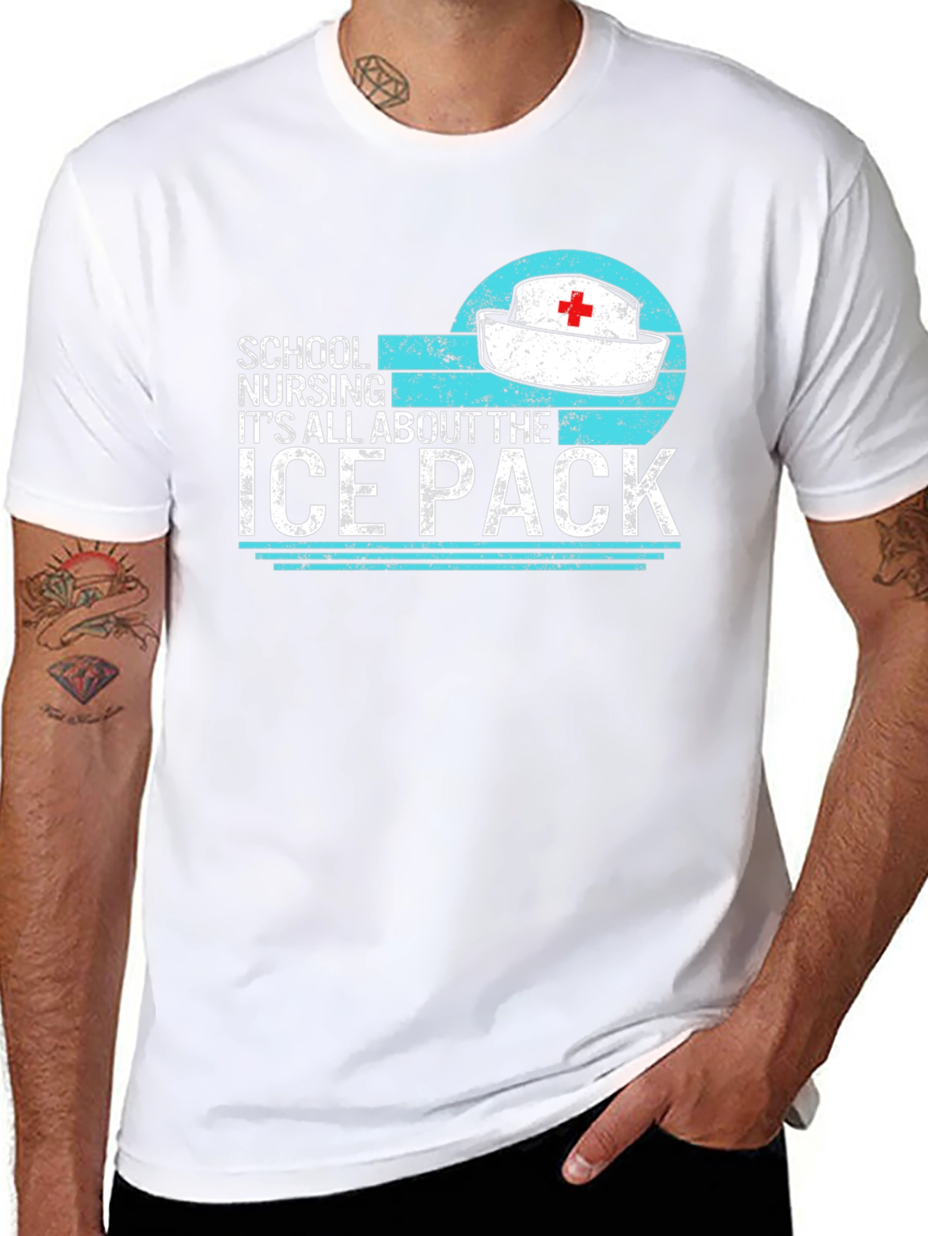 School Nurse Ice Pack T-Shirt