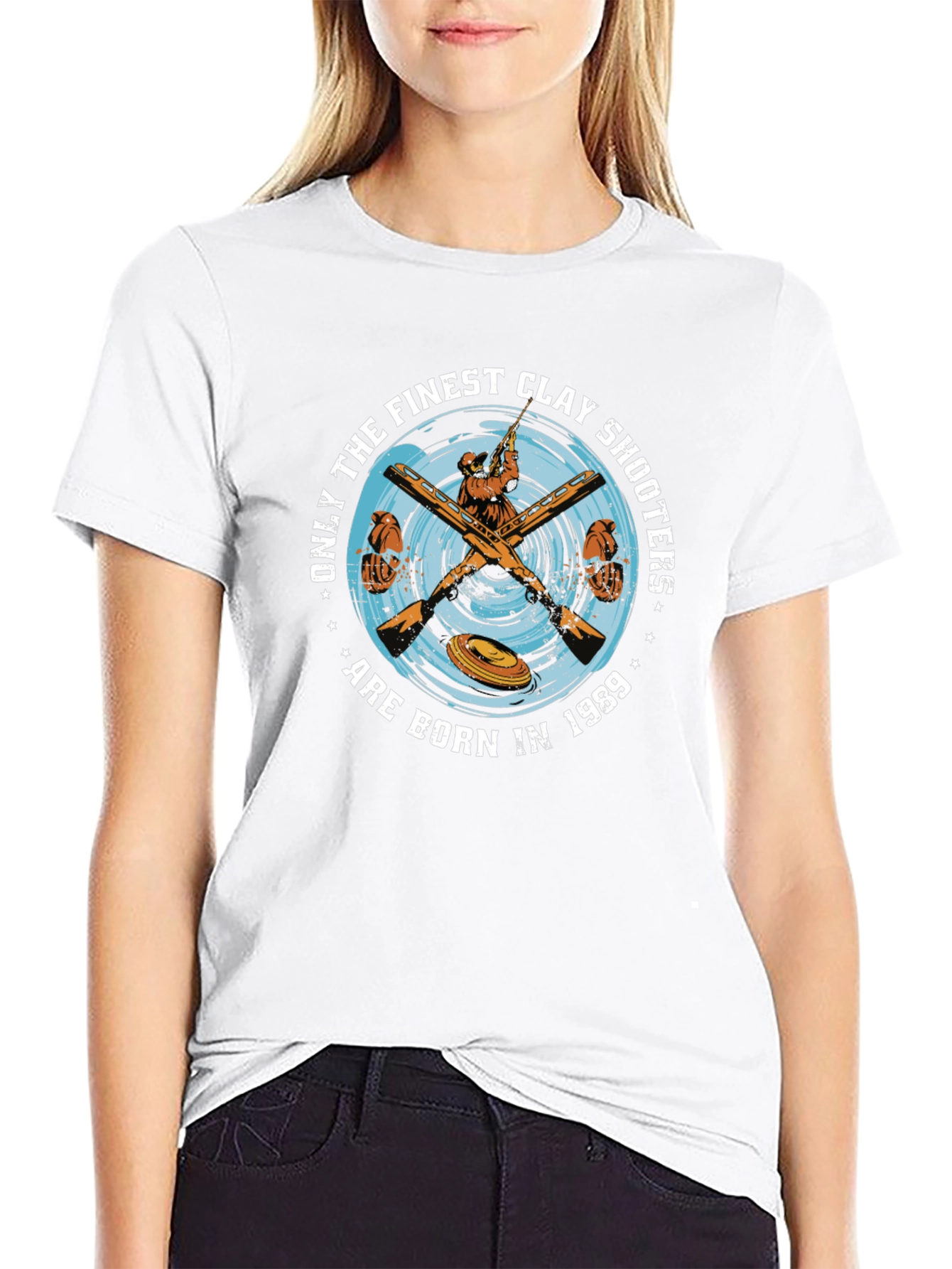 Finest Clay Shooters Born in 1989 T-Shirt