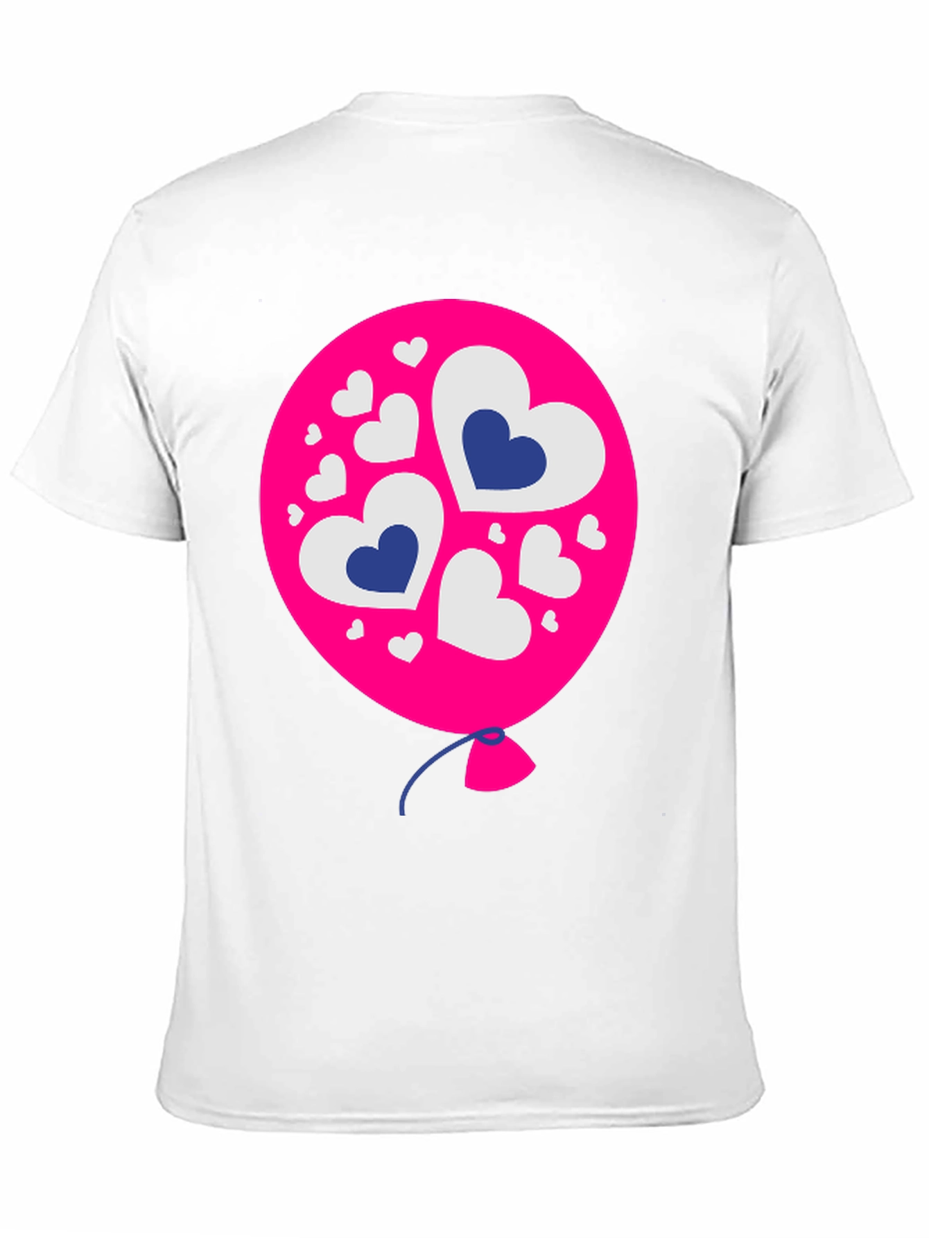 Heart Balloon Graphic Tee - Black